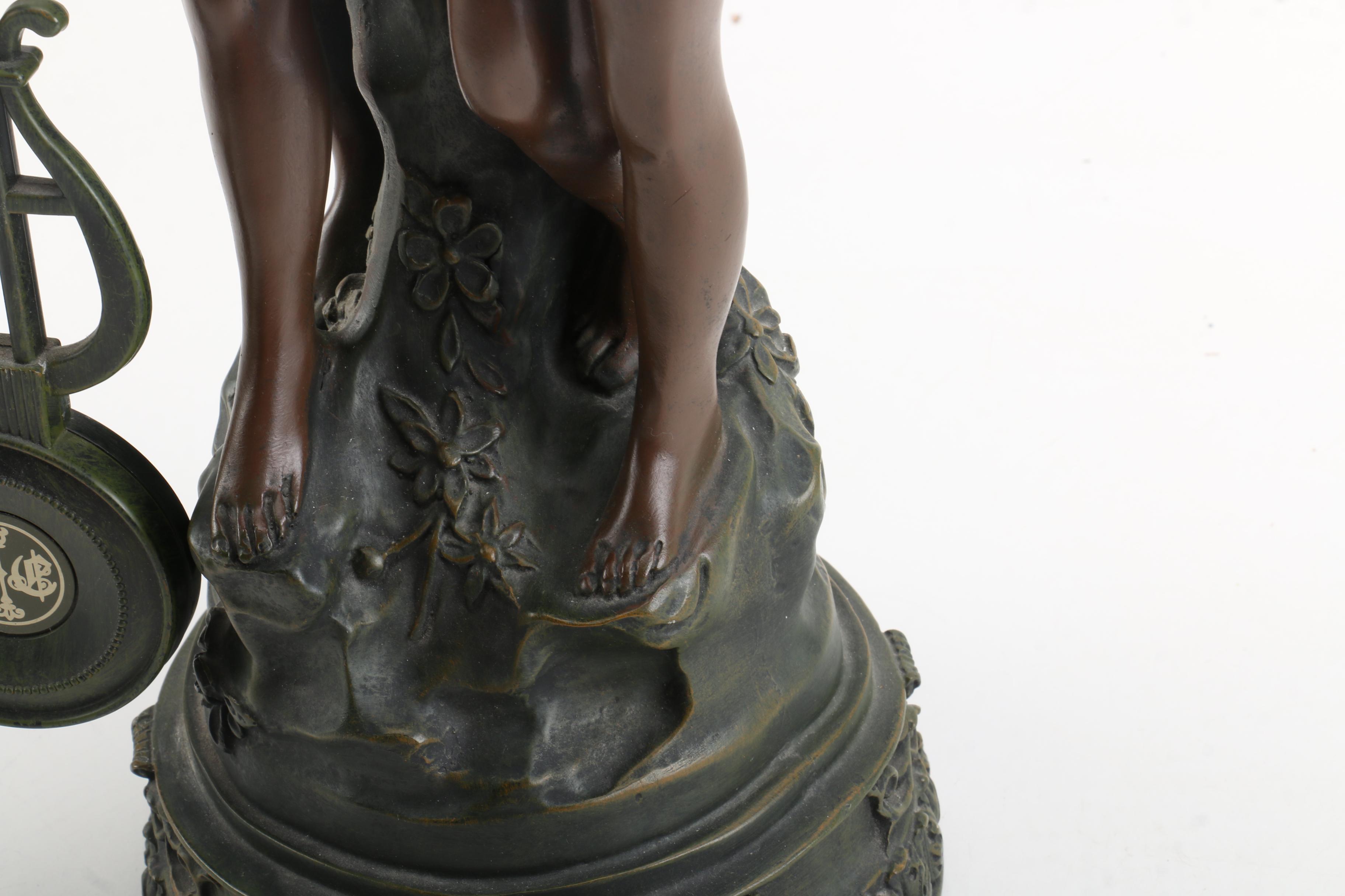 Crosa Victorian Reproduction Quartz Pendulum Clock