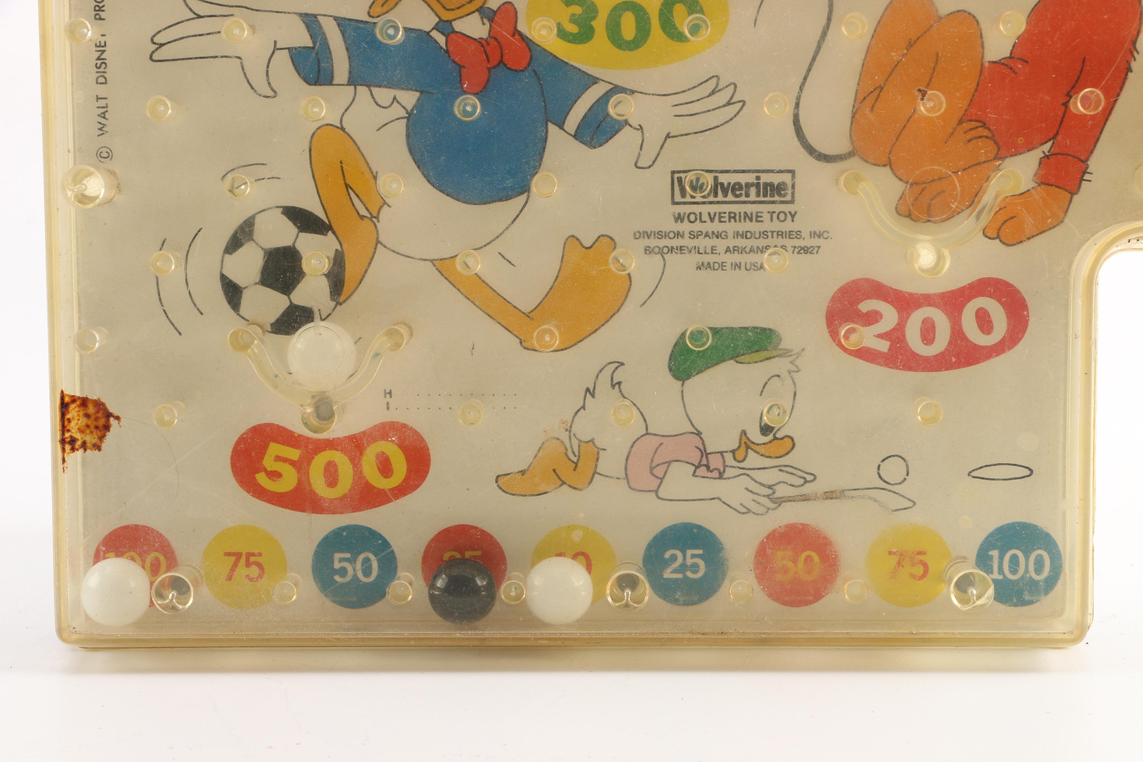 Vintage Wax Cake Toppers, Girl Scout Doll, Disney Pinball and More