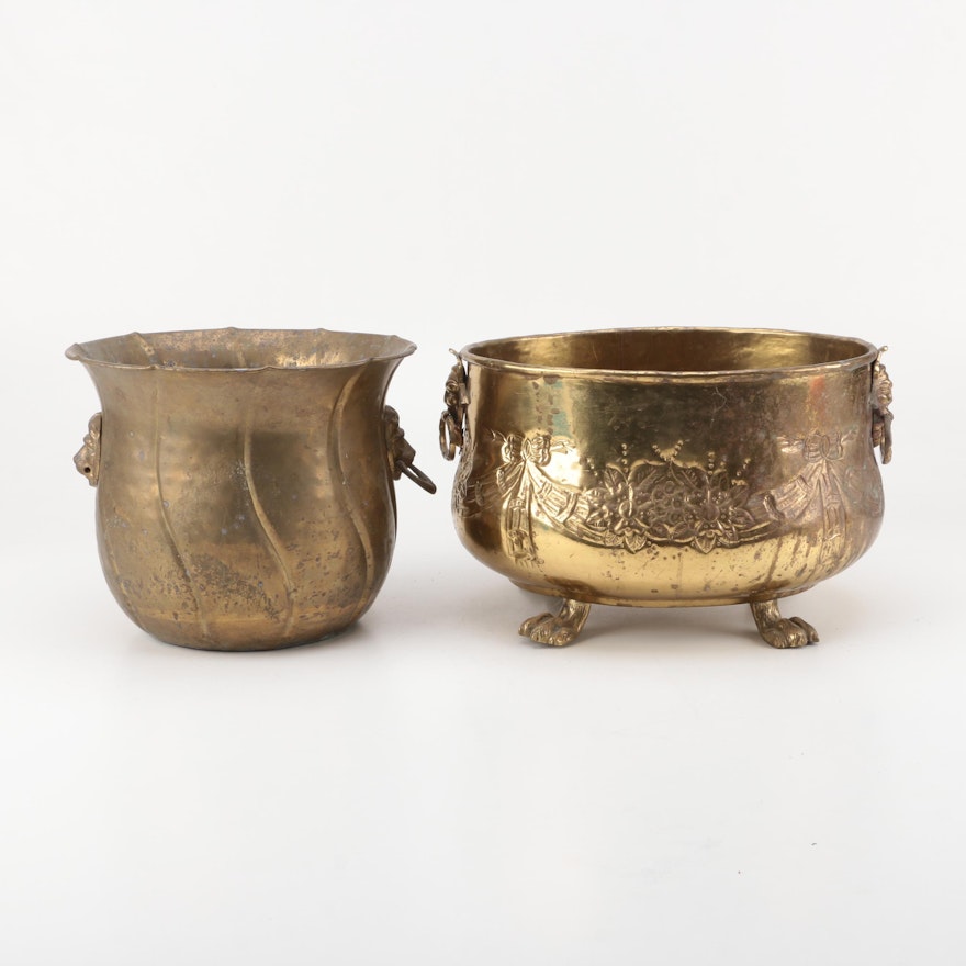 Decorative Brass Pots