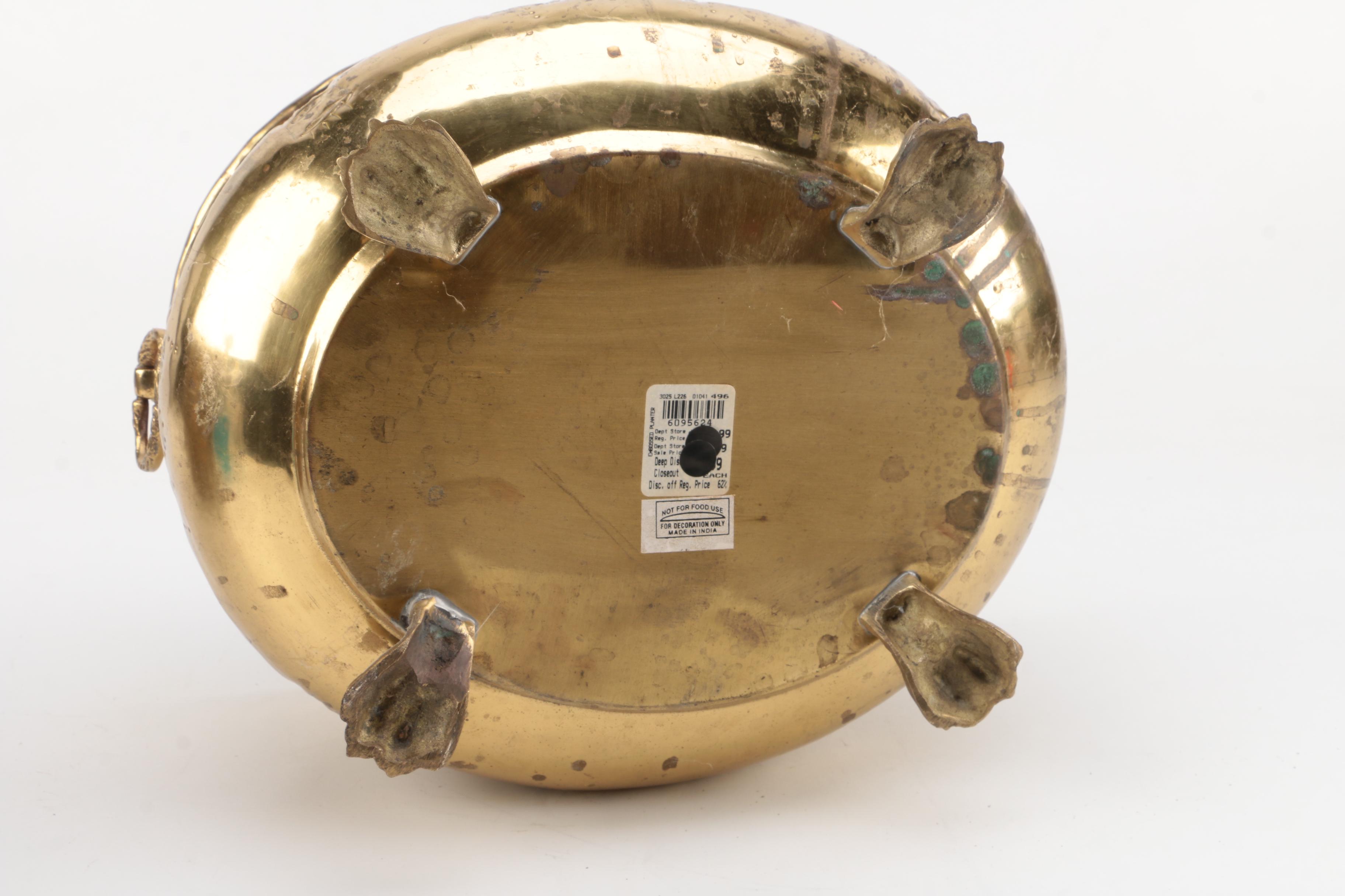 Decorative Brass Pots