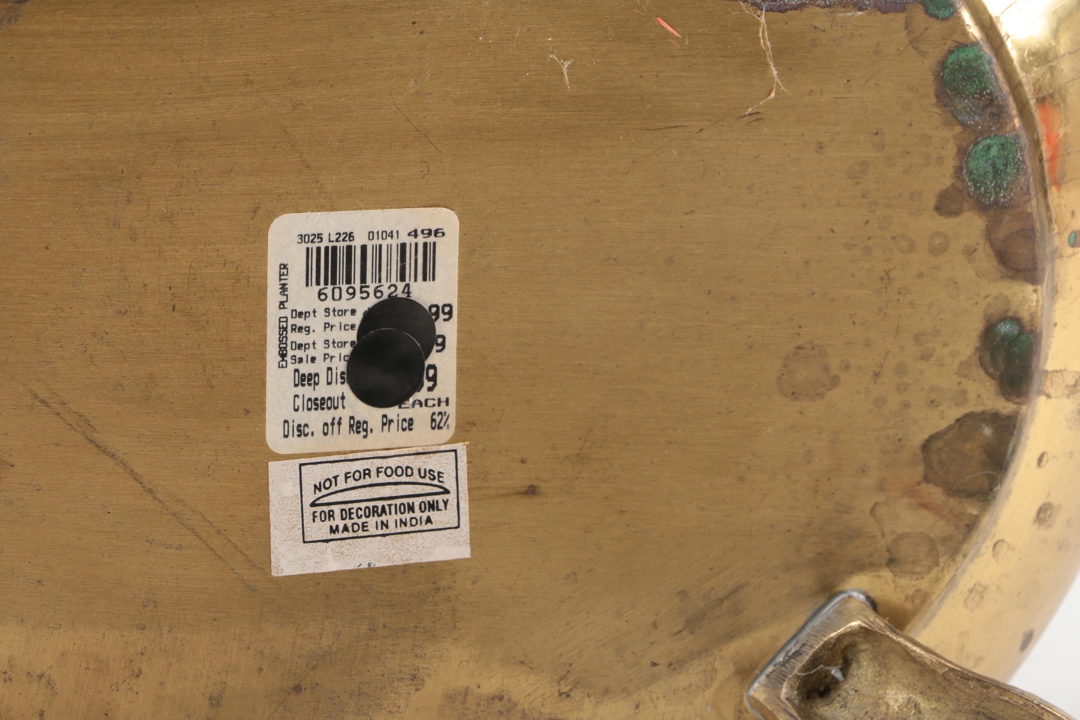 Decorative Brass Pots