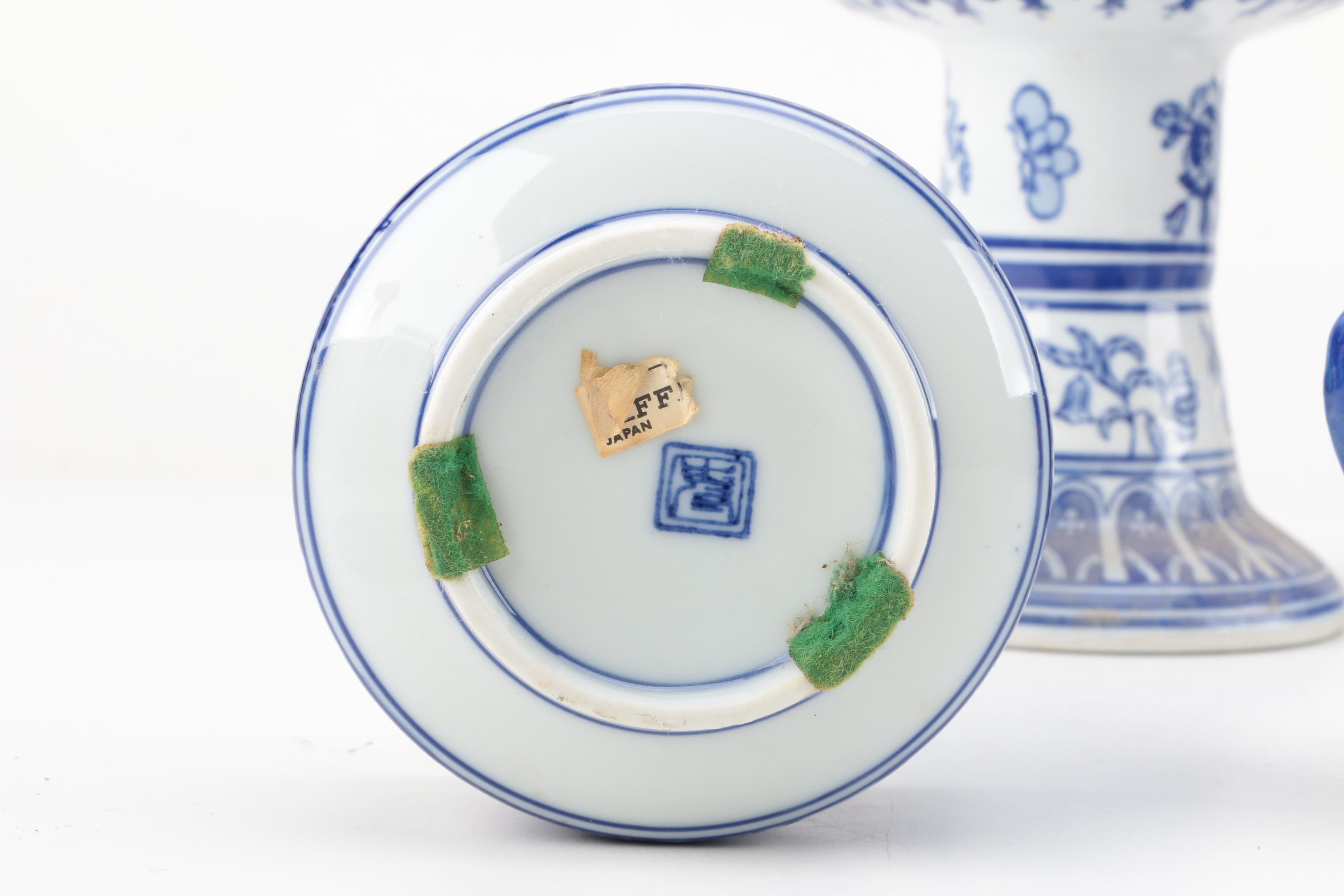 Blue and White Ceramic Decor