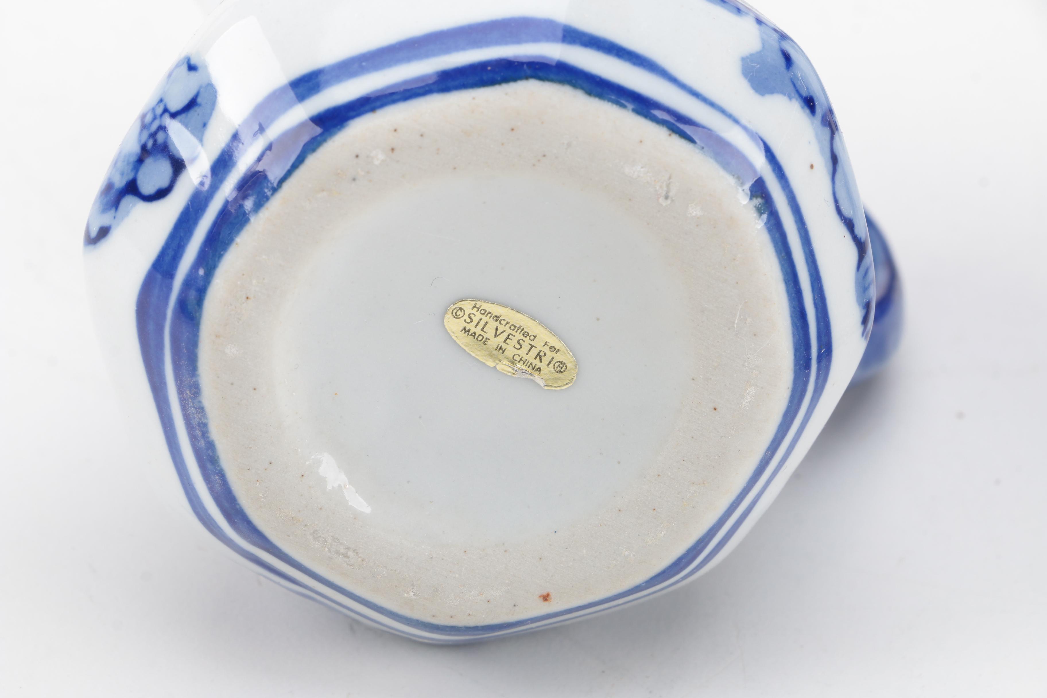 Blue and White Ceramic Decor