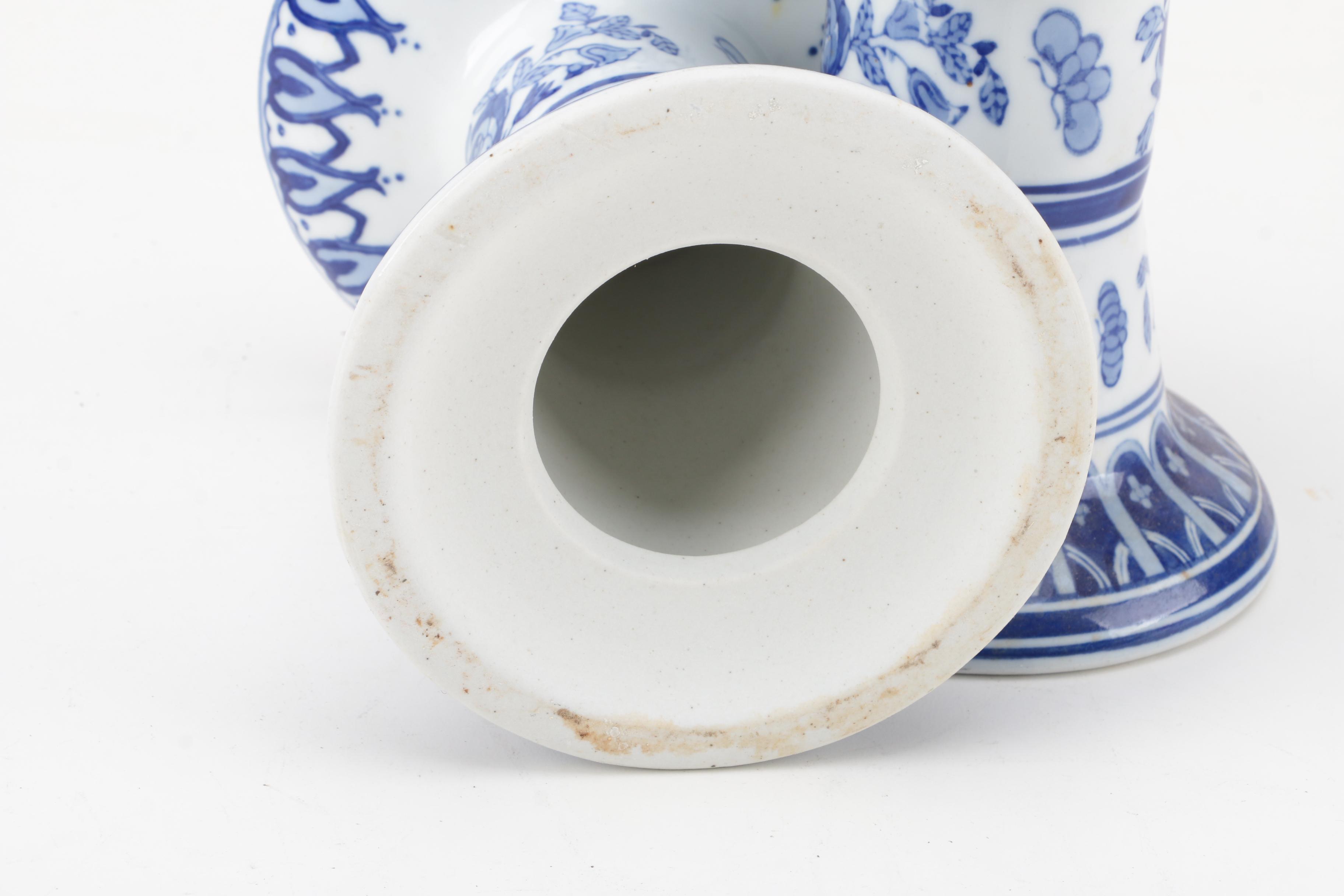 Blue and White Ceramic Decor