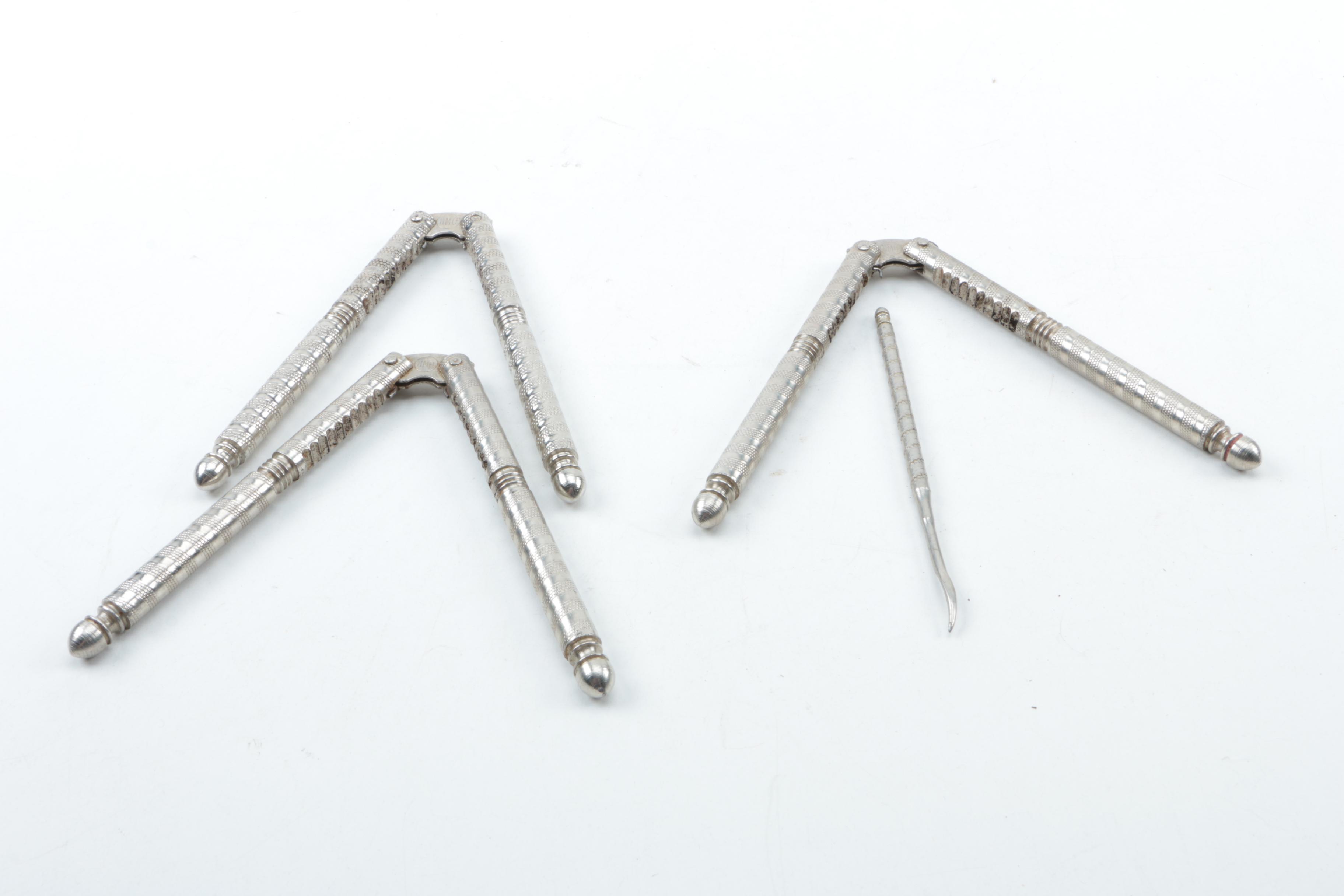 White Mountain Freezer Inc. Cast Iron and Wooden Nutcracker and Other Tools