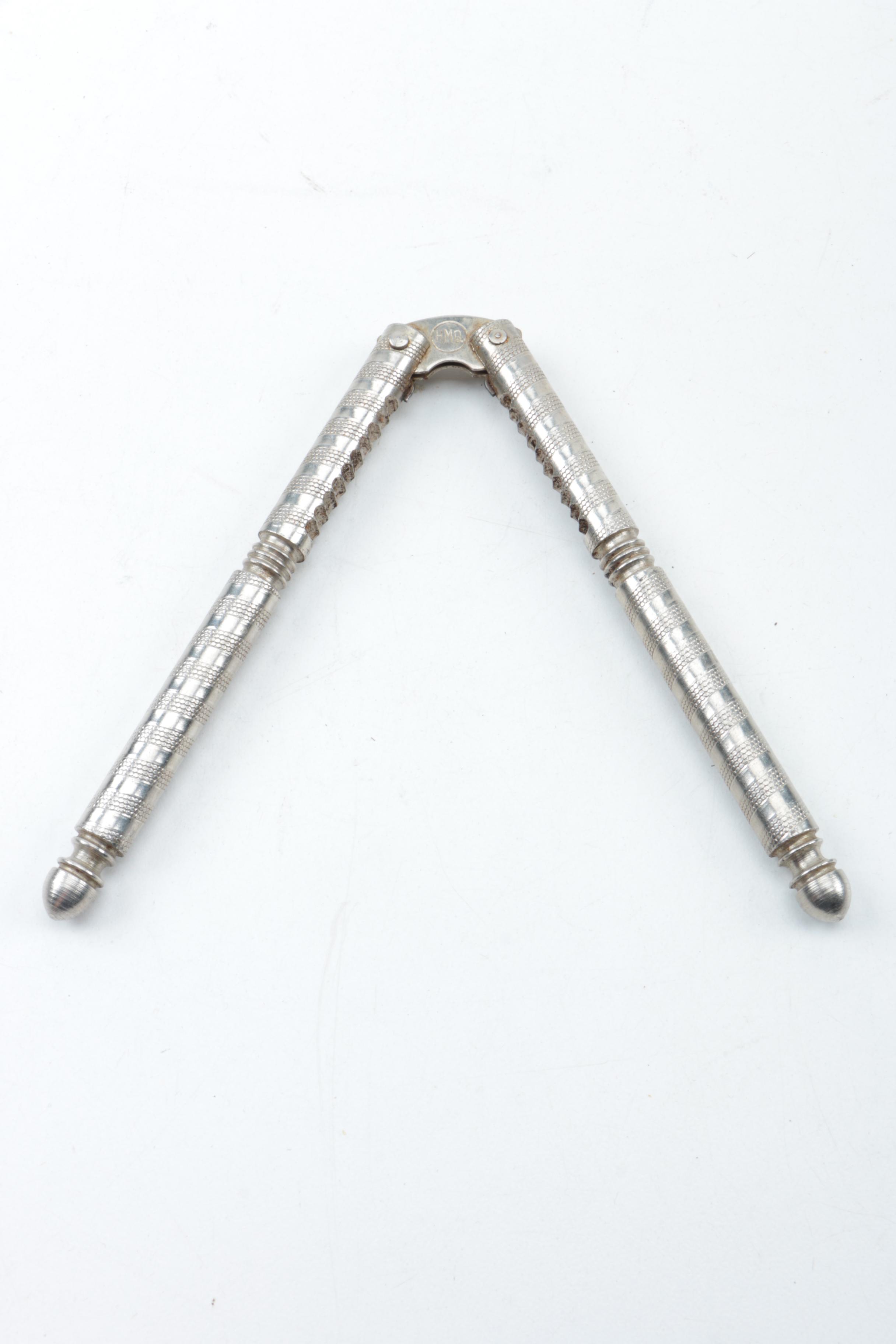 White Mountain Freezer Inc. Cast Iron and Wooden Nutcracker and Other Tools