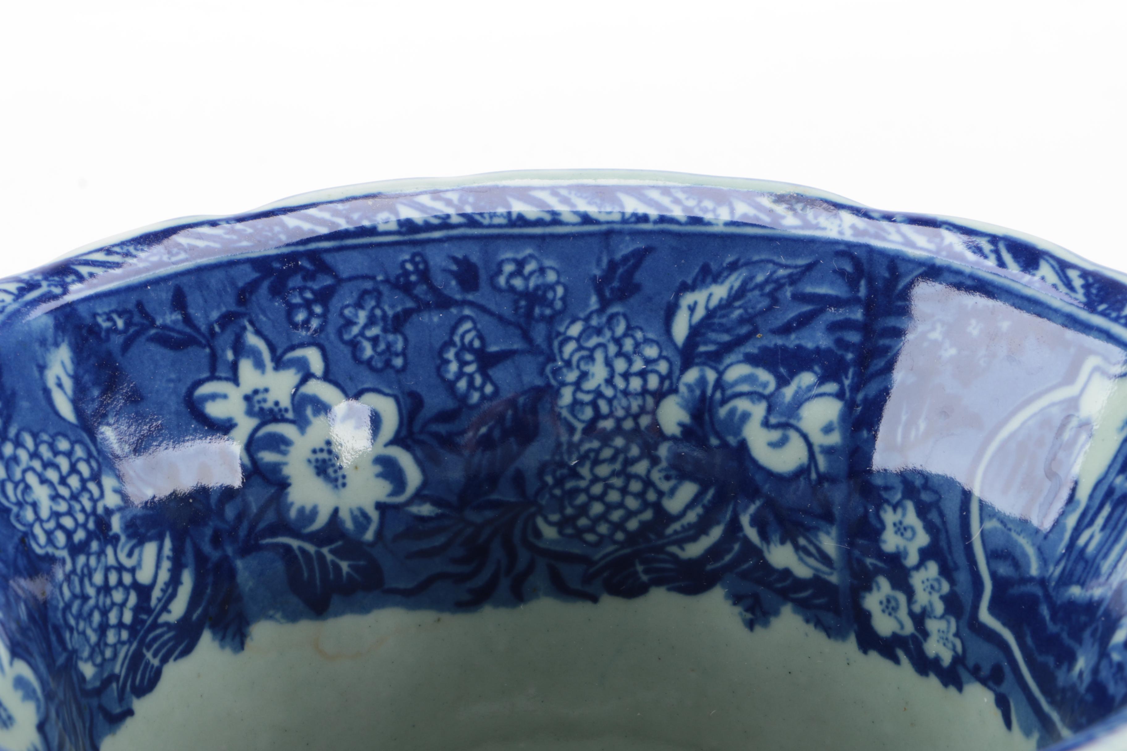 Blue and White Ceramic Vase