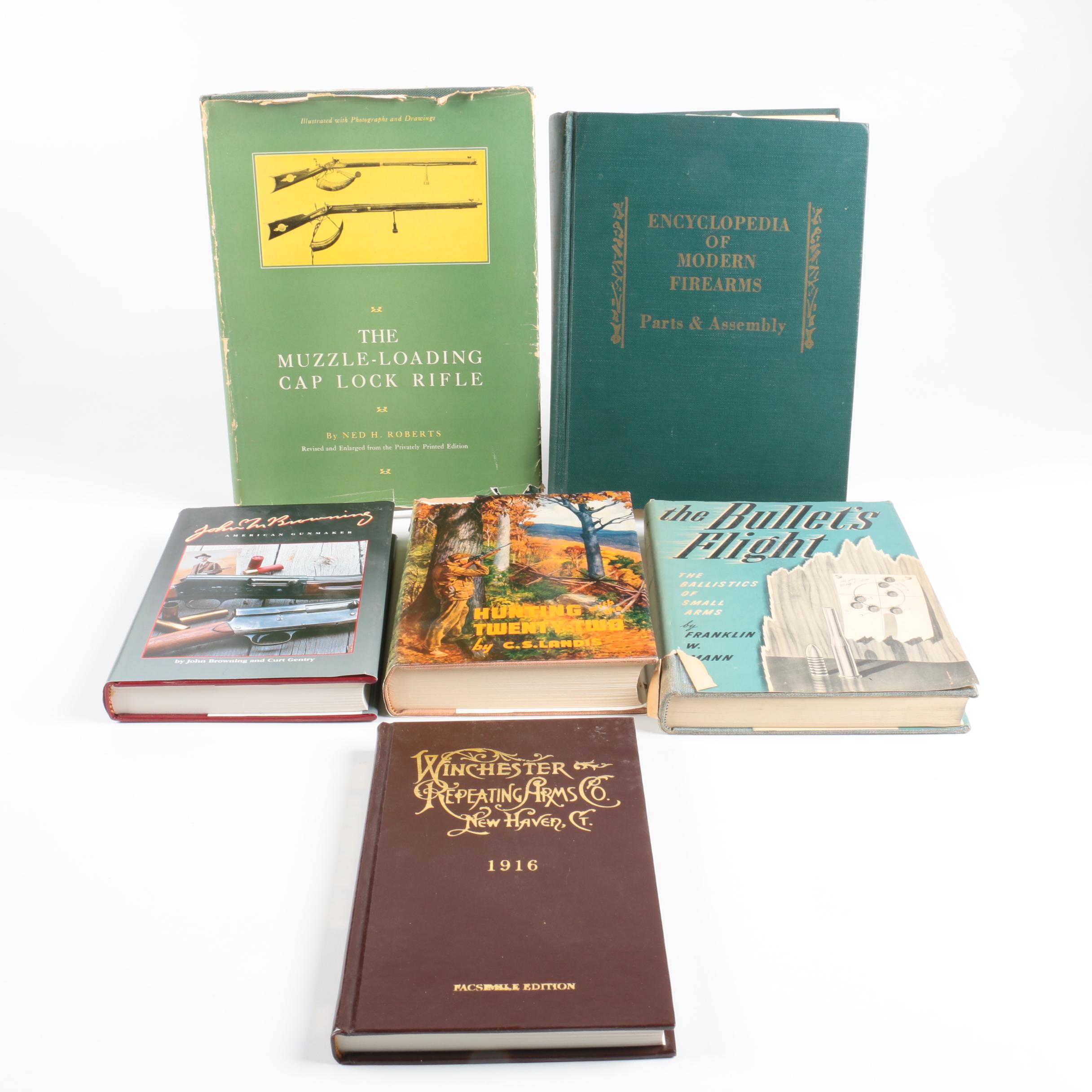 Books on Firearms Including 1947 "The Muzzle-Loading Cap Lock Rifle"