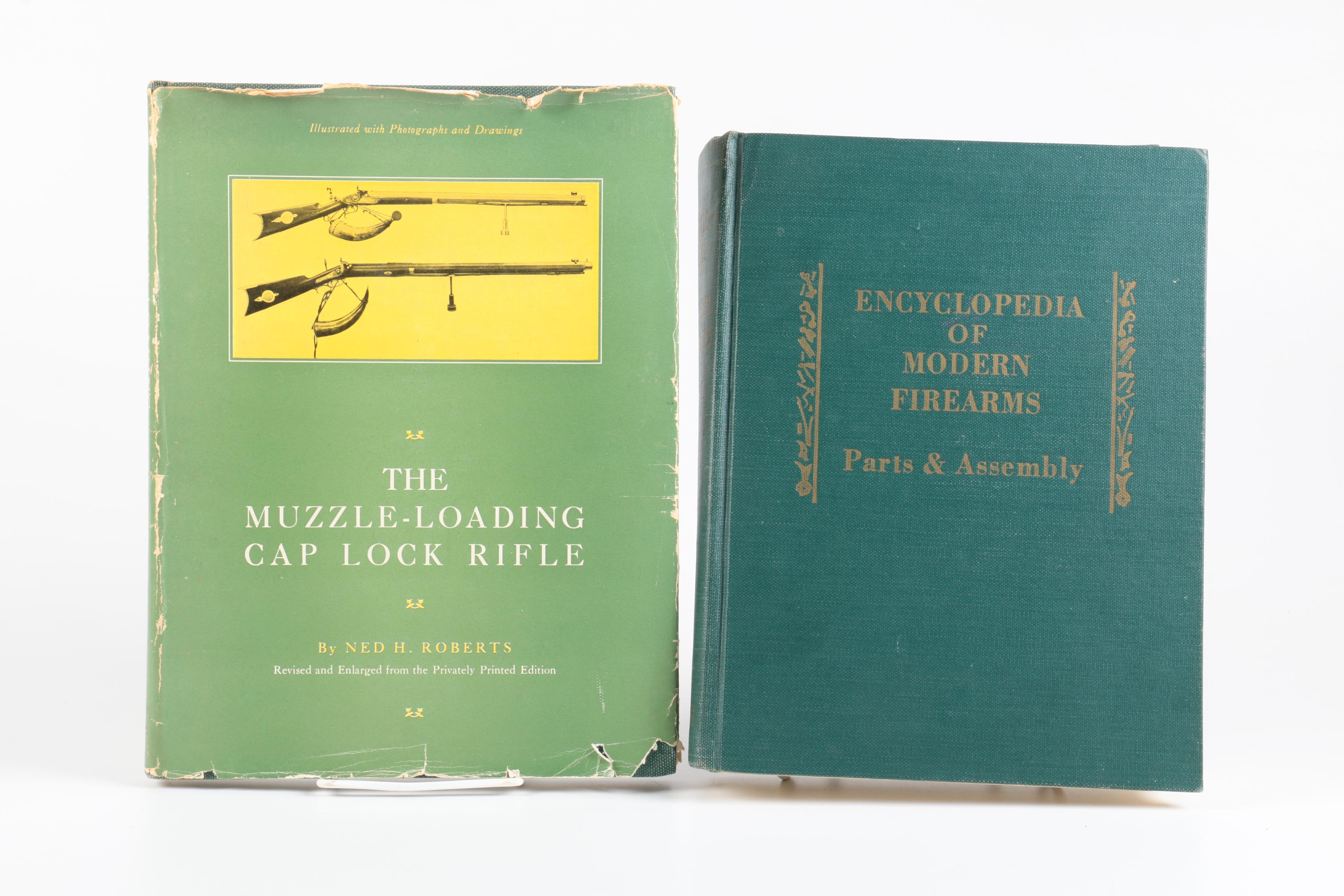 Books on Firearms Including 1947 "The Muzzle-Loading Cap Lock Rifle"