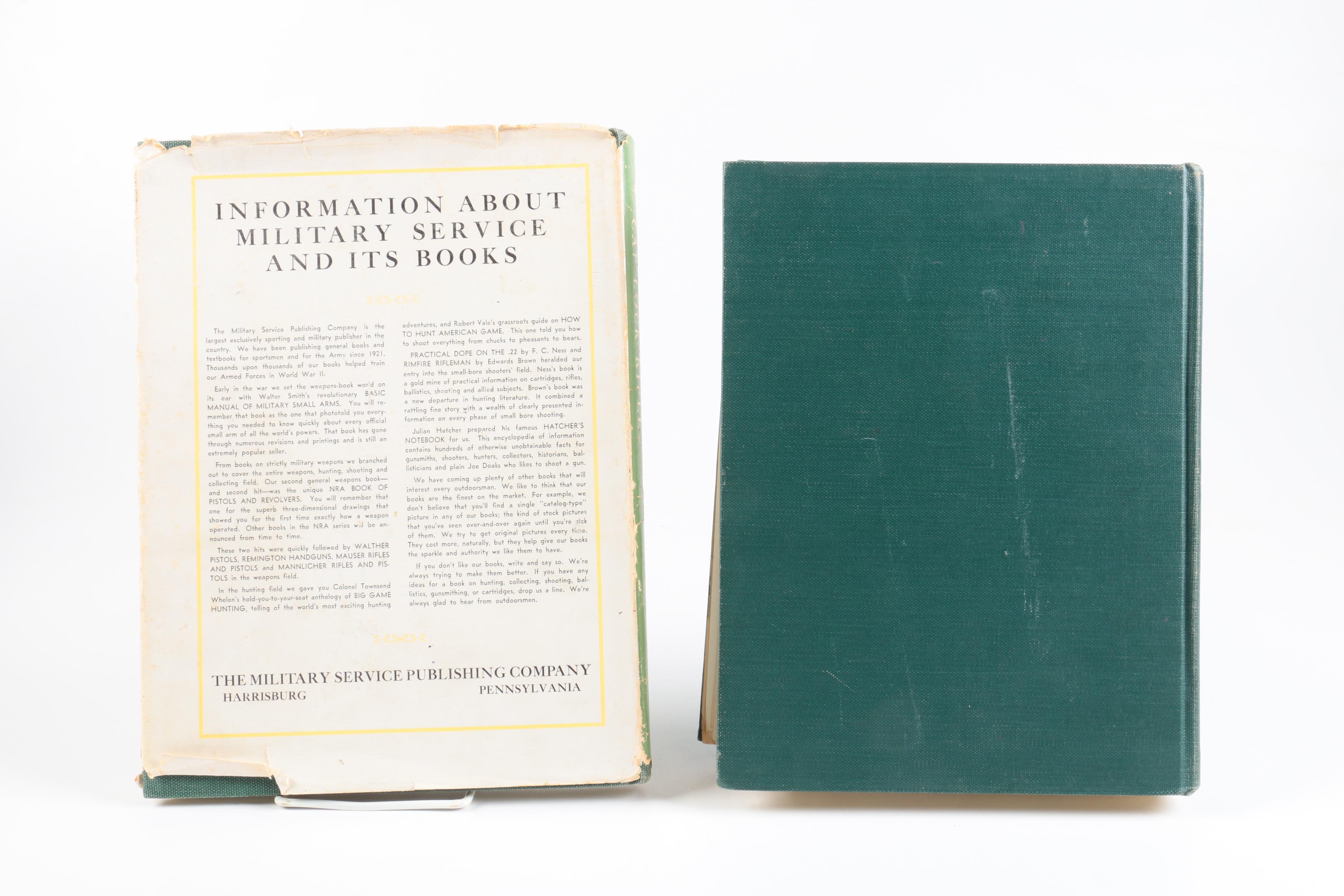 Books on Firearms Including 1947 "The Muzzle-Loading Cap Lock Rifle"