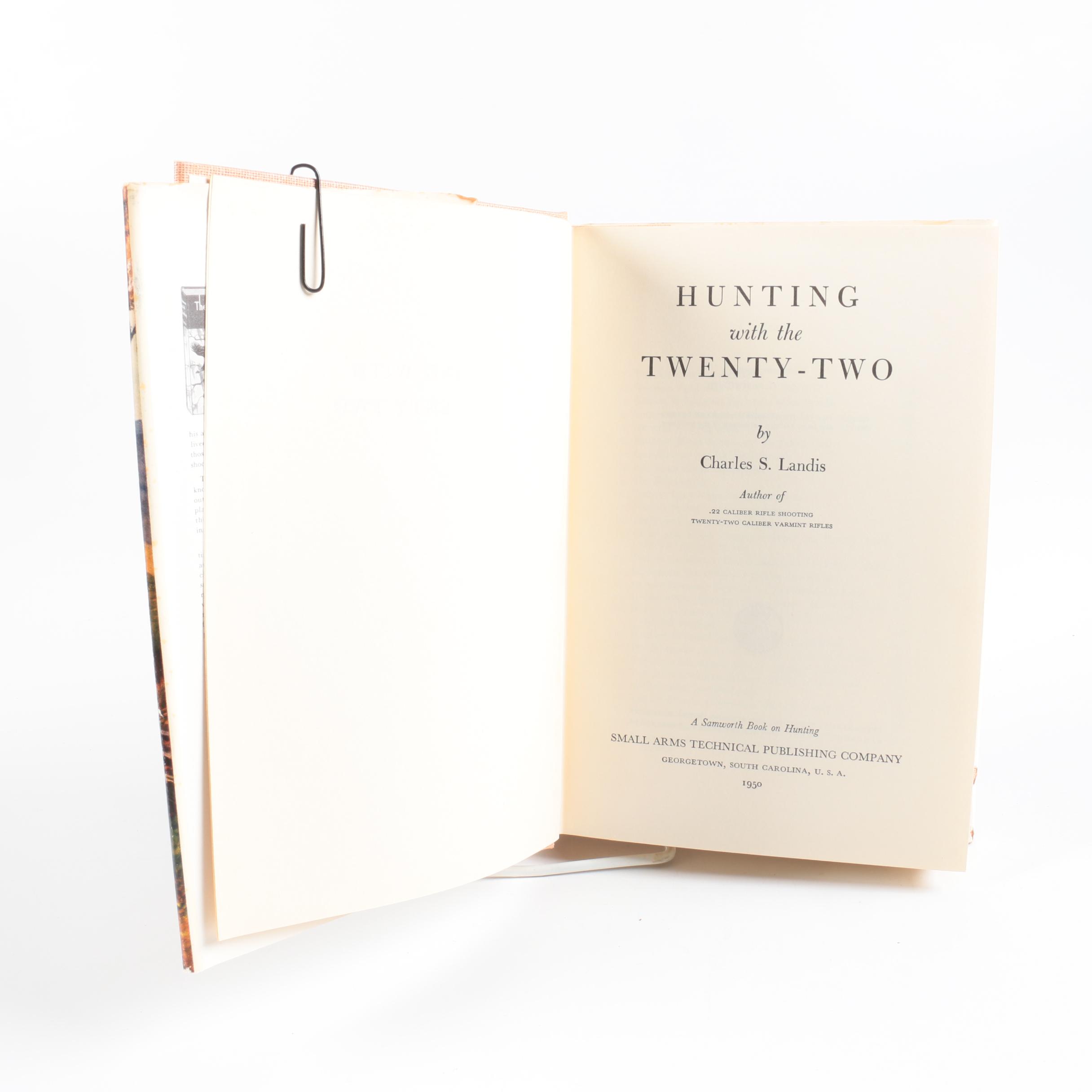 Books on Firearms Including 1947 "The Muzzle-Loading Cap Lock Rifle"