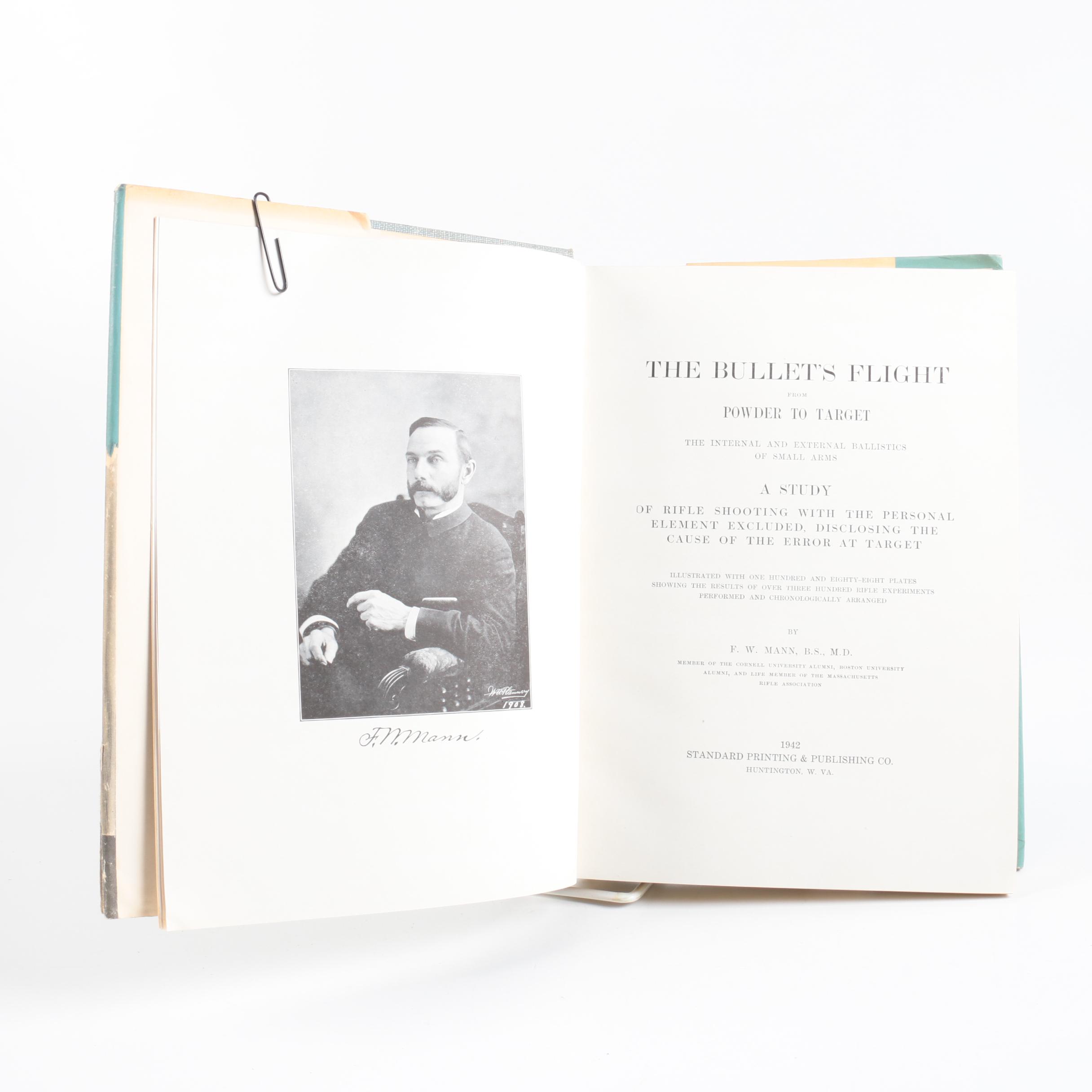 Books on Firearms Including 1947 "The Muzzle-Loading Cap Lock Rifle"