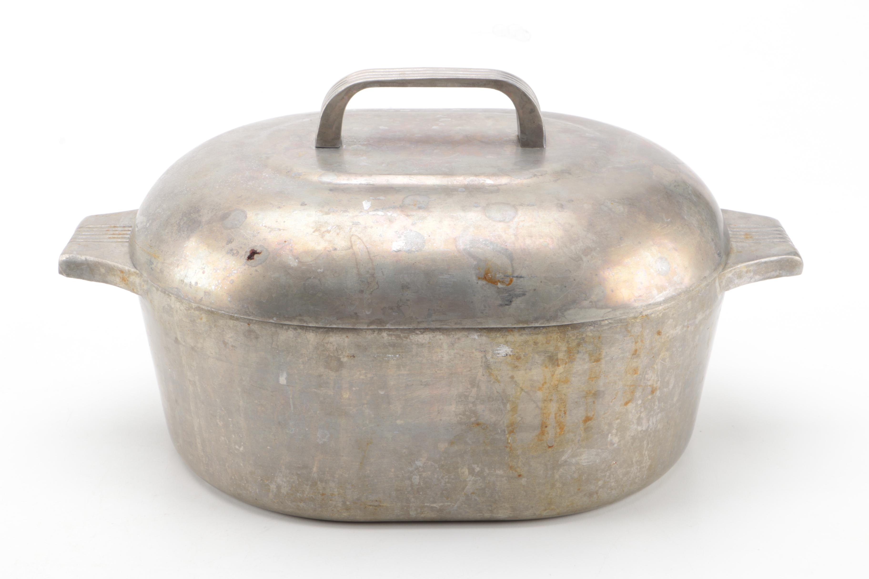 Wagner Ware Magnalite Roasterette and Bundt Pan