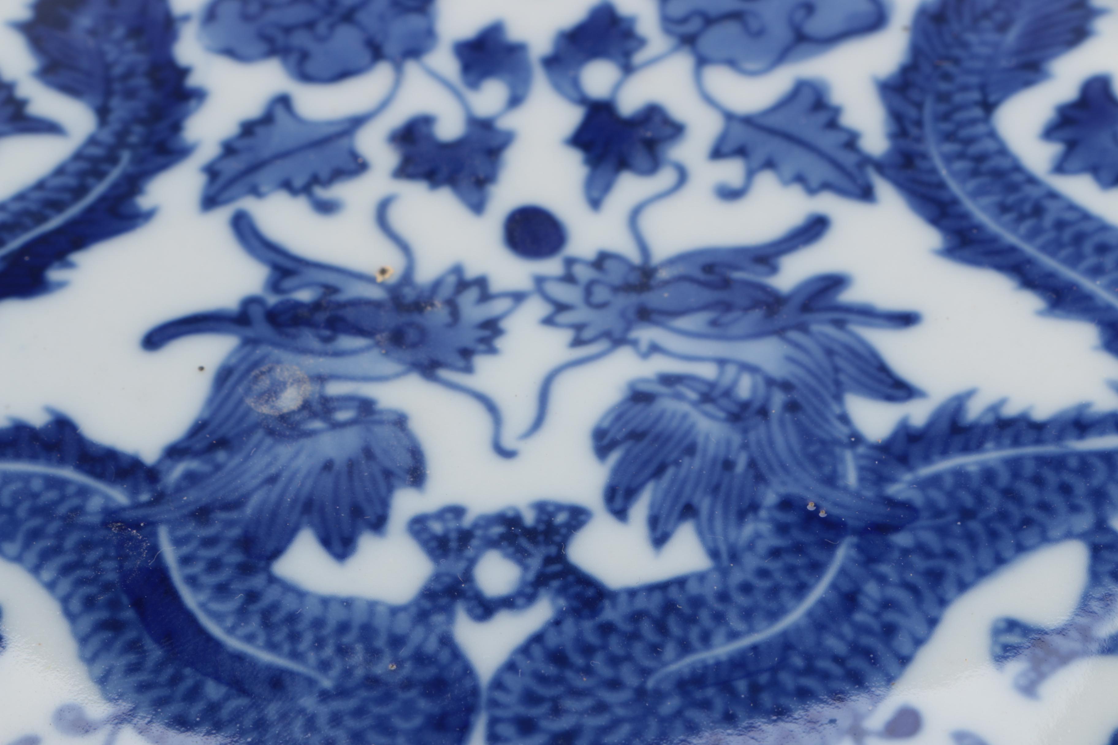 Blue and White Ceramic Ginger Jar and Trinket Box