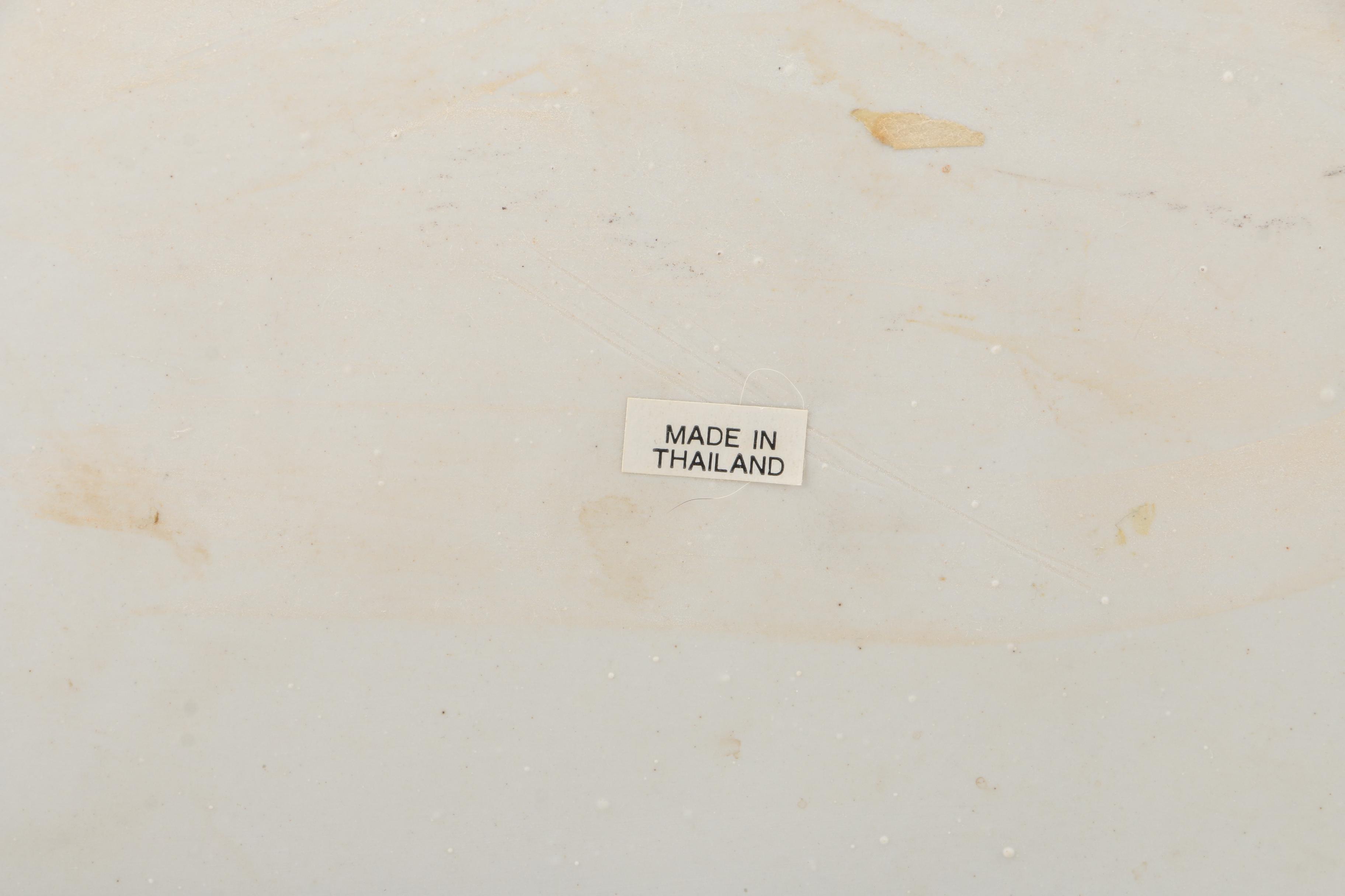 Blue and White Planters