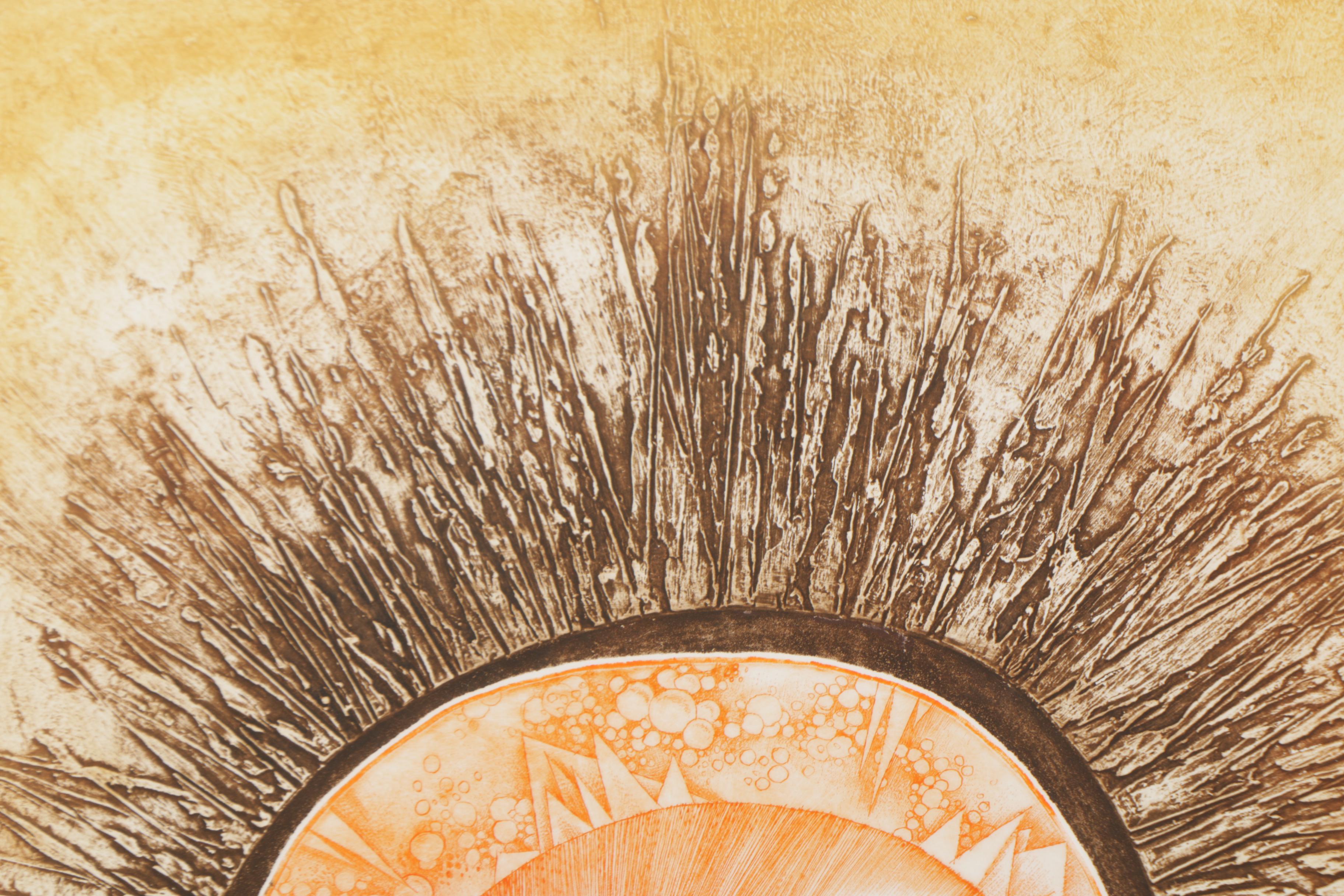 Mikulas Kravjansky Intaglio Print "Preludium" and "Nocturne"