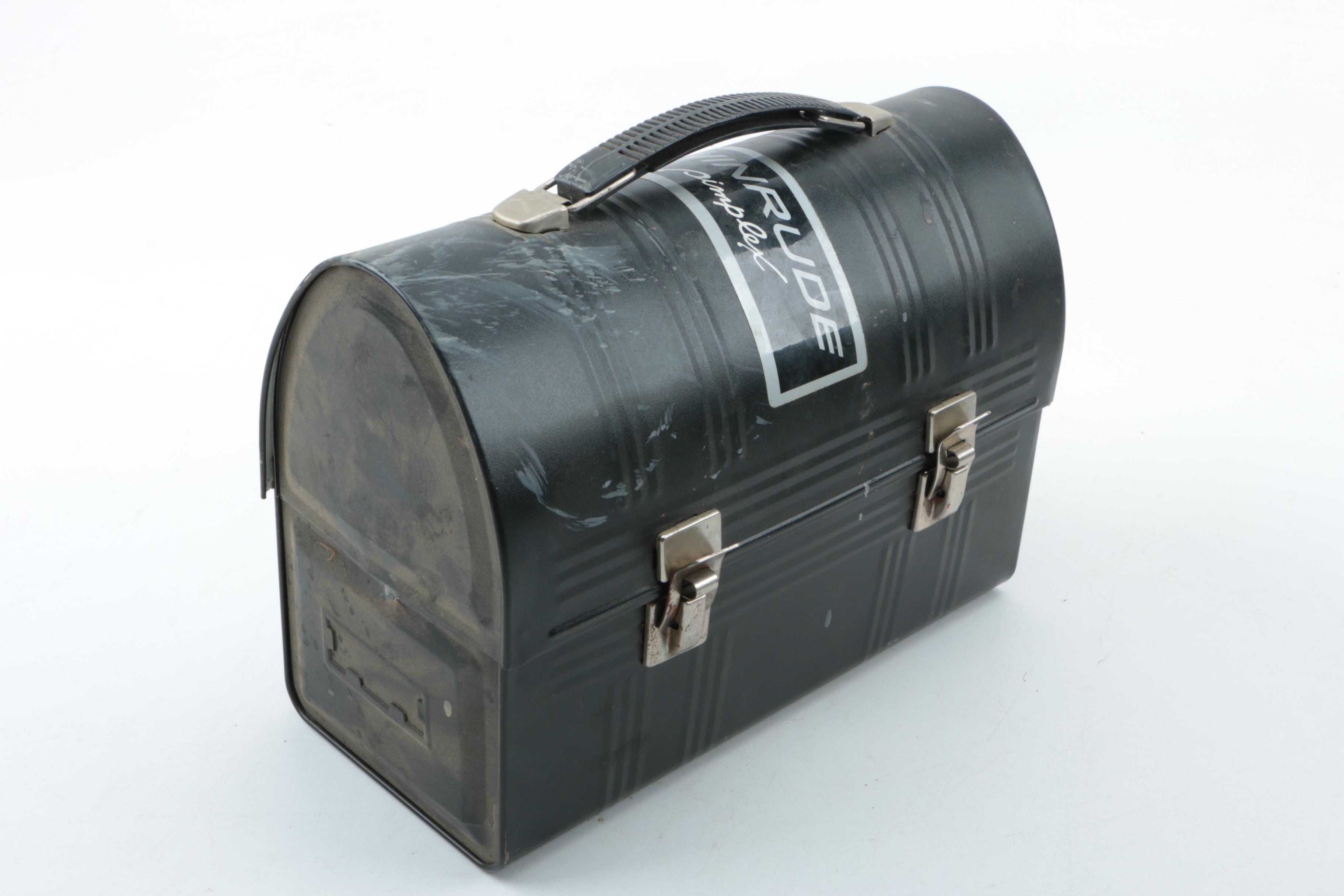 Vintage Stanley Thermos and Two Domed Lunch Boxes