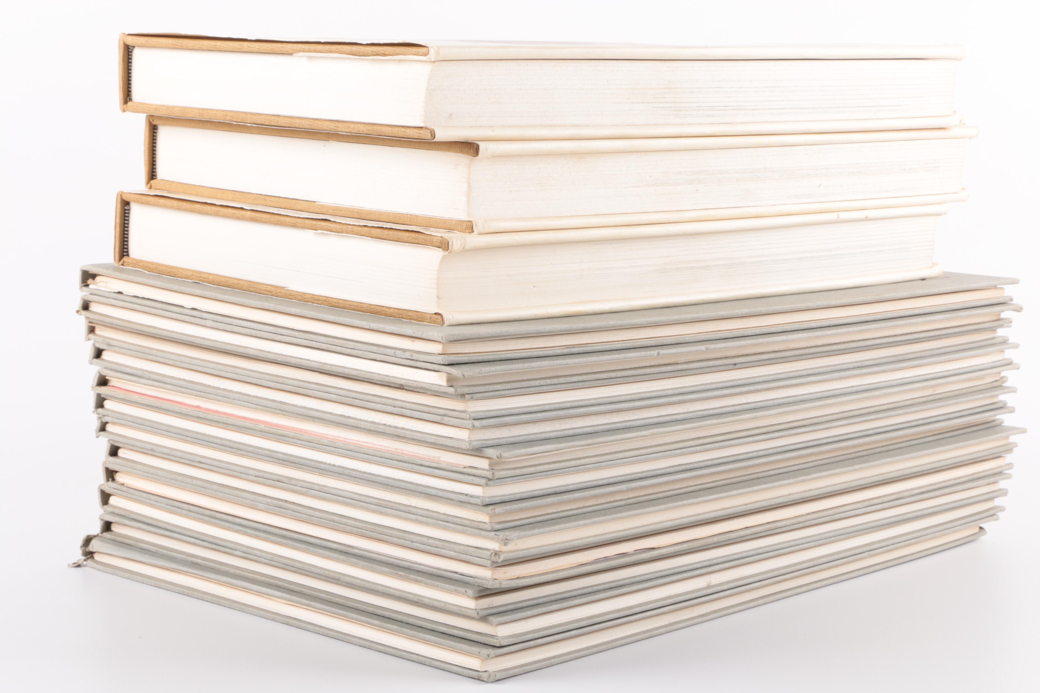 "Great Drawings of the Louvre Museum" and "Metropolitan Seminars in Art" Books