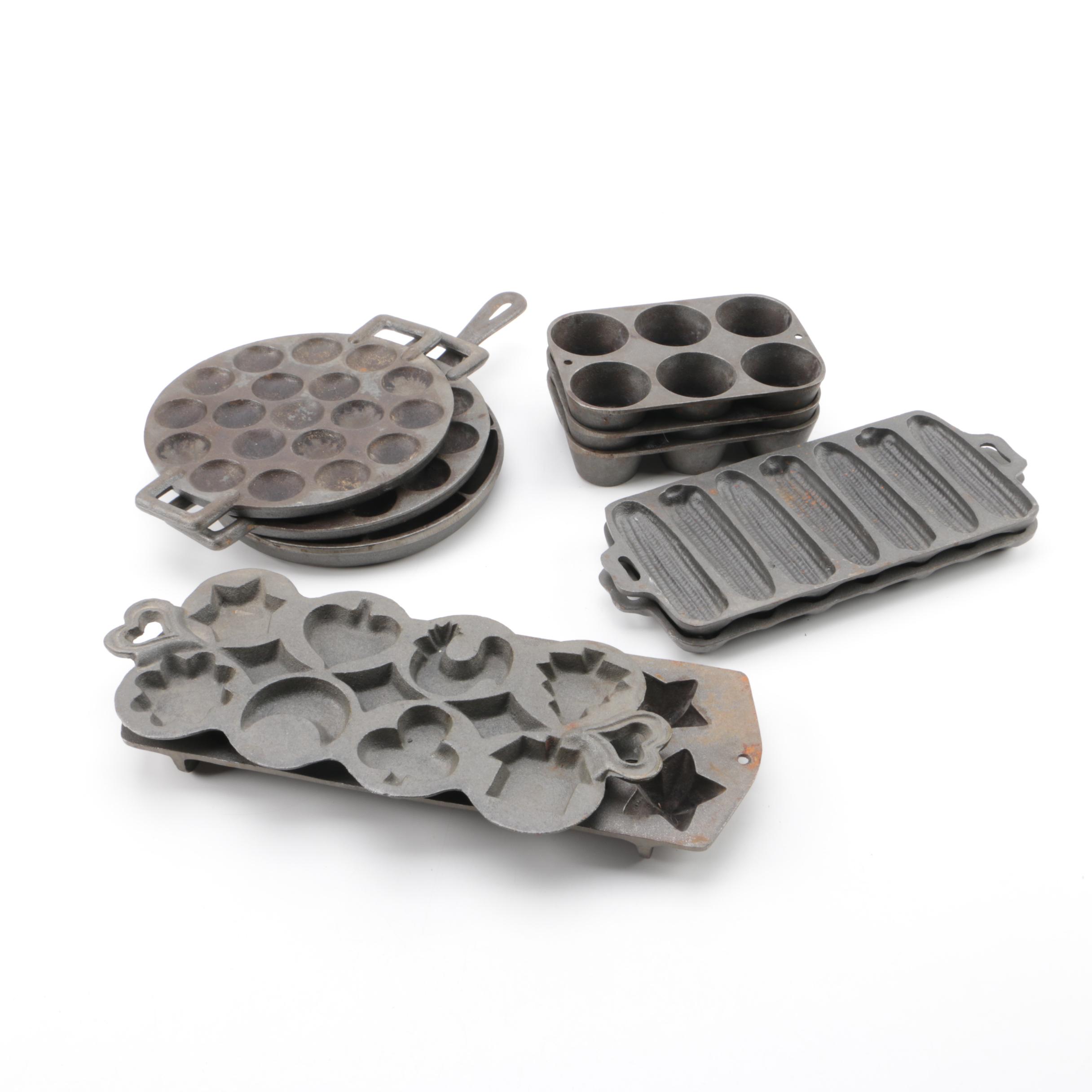 Cast Iron Bakeware Including Lodge