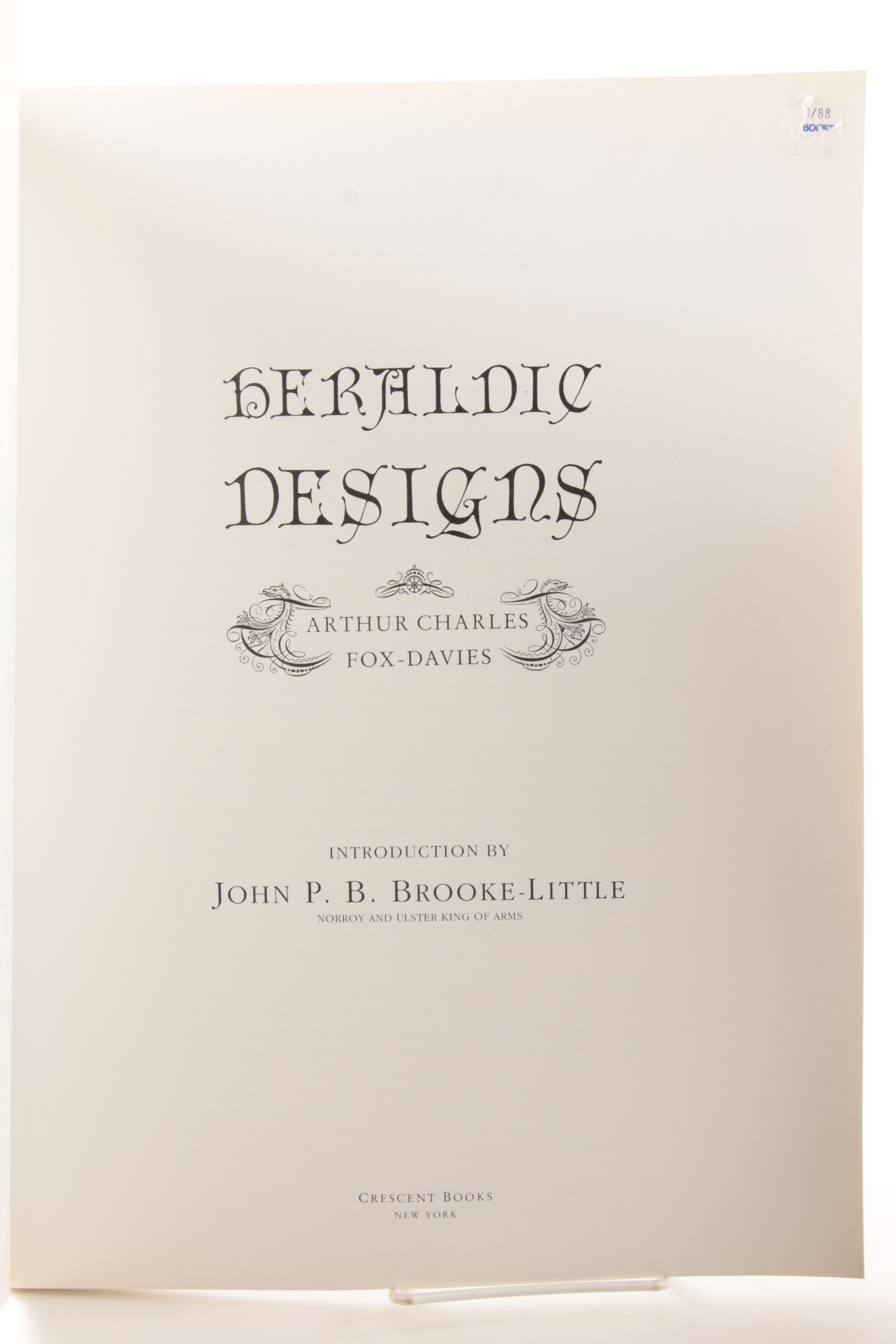 1987 "The Grammar of Ornament" and Other Art and Design Books