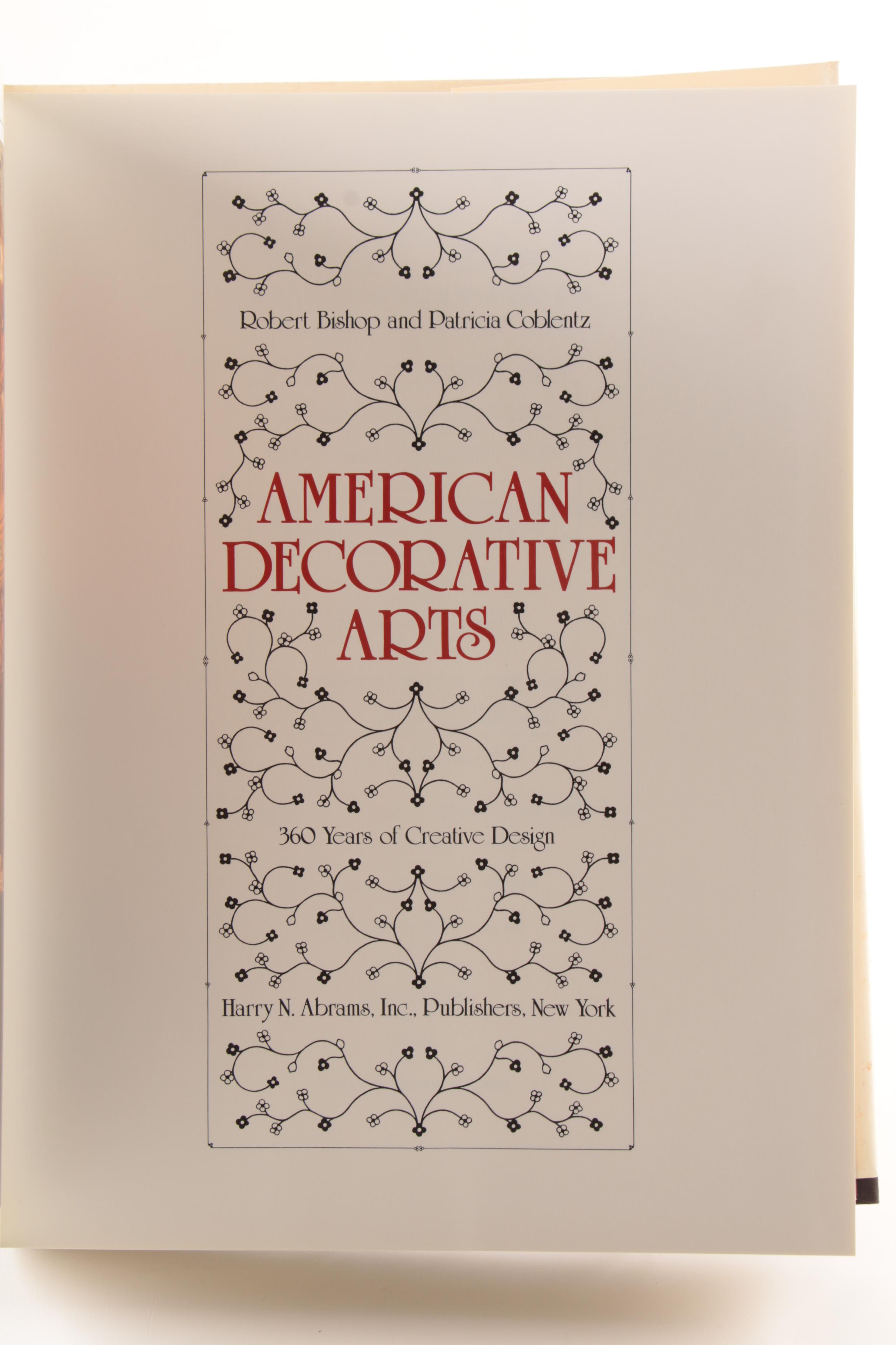 1987 "The Grammar of Ornament" and Other Art and Design Books