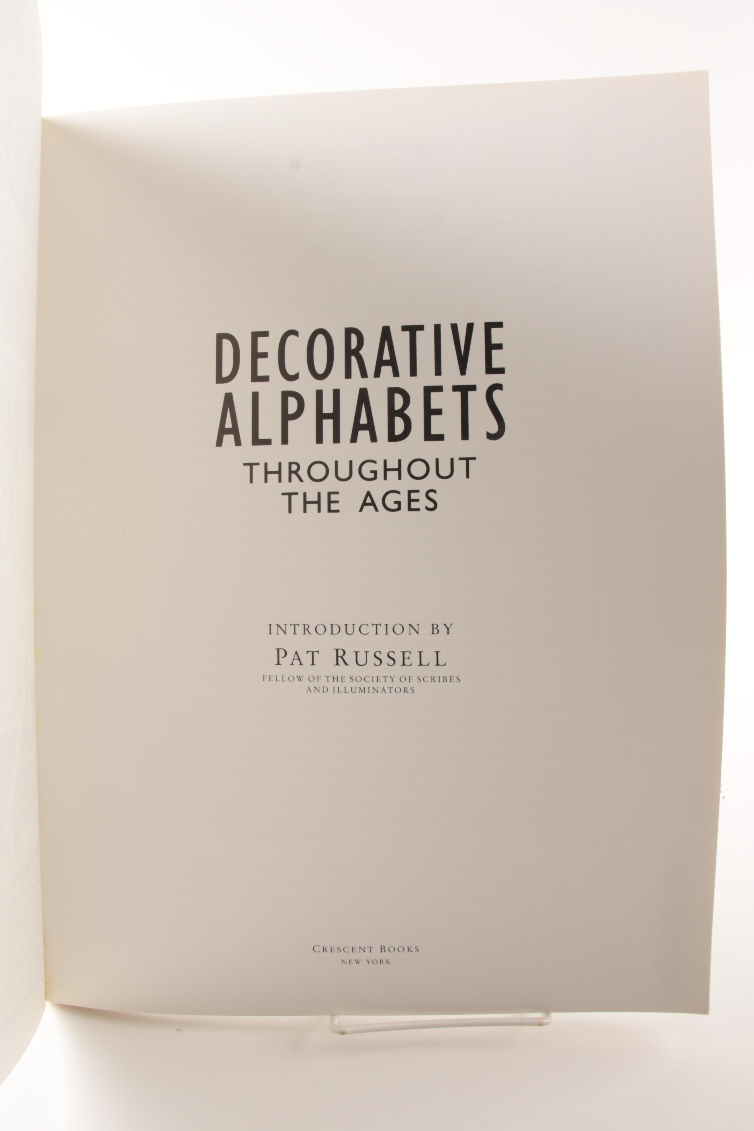 1987 "The Grammar of Ornament" and Other Art and Design Books