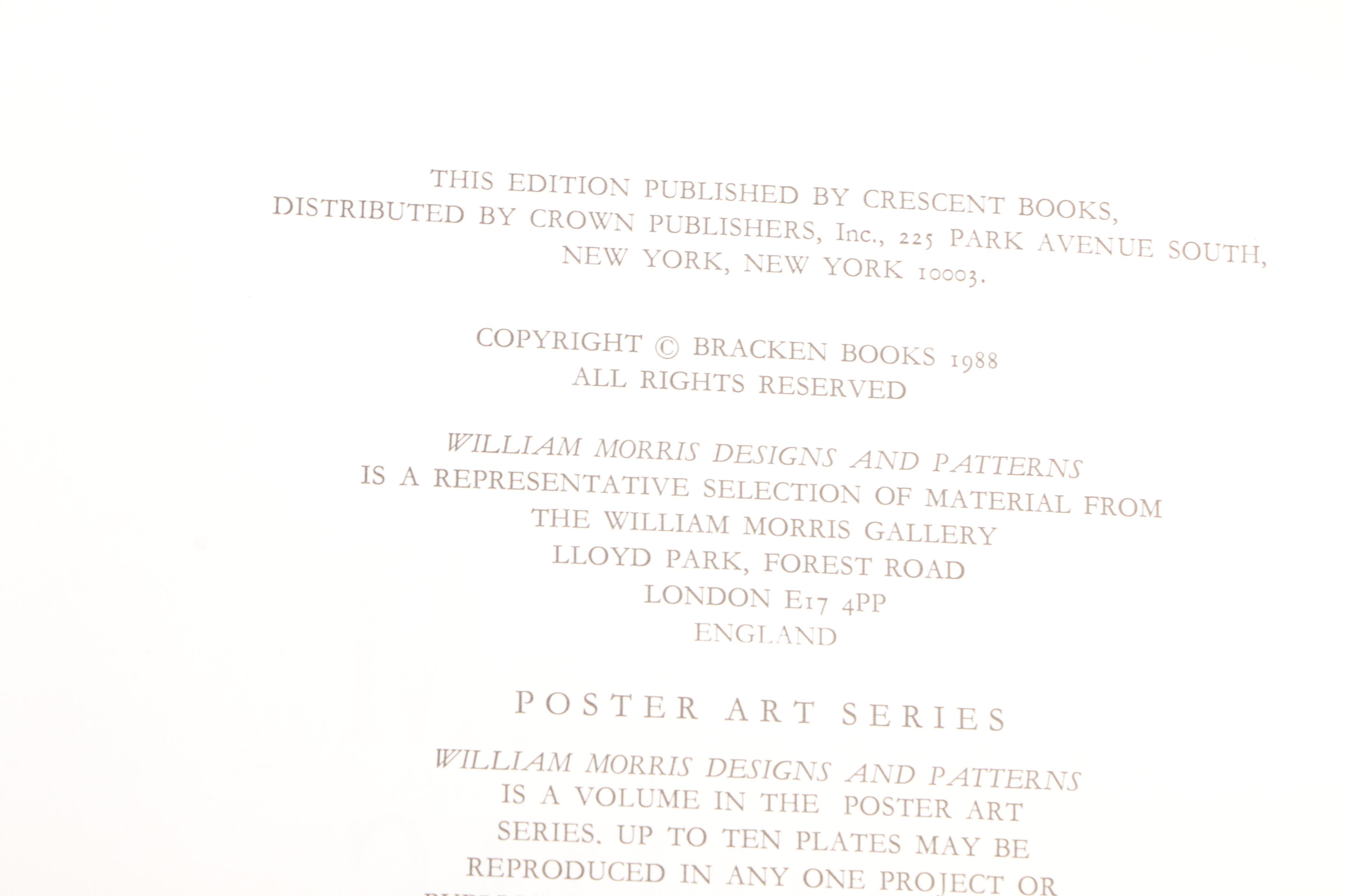 1987 "The Grammar of Ornament" and Other Art and Design Books