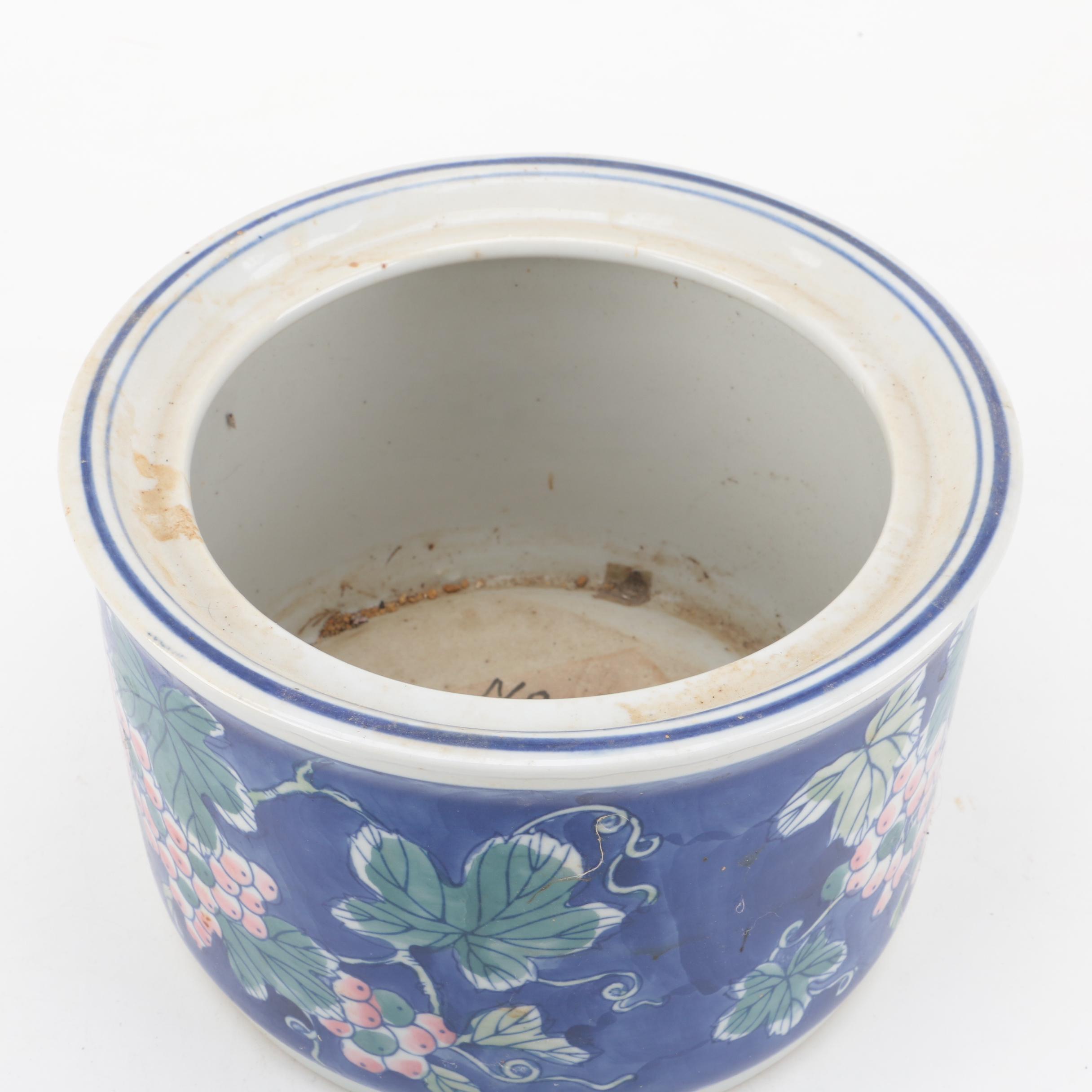 Hand-Painted Ceramic Planters