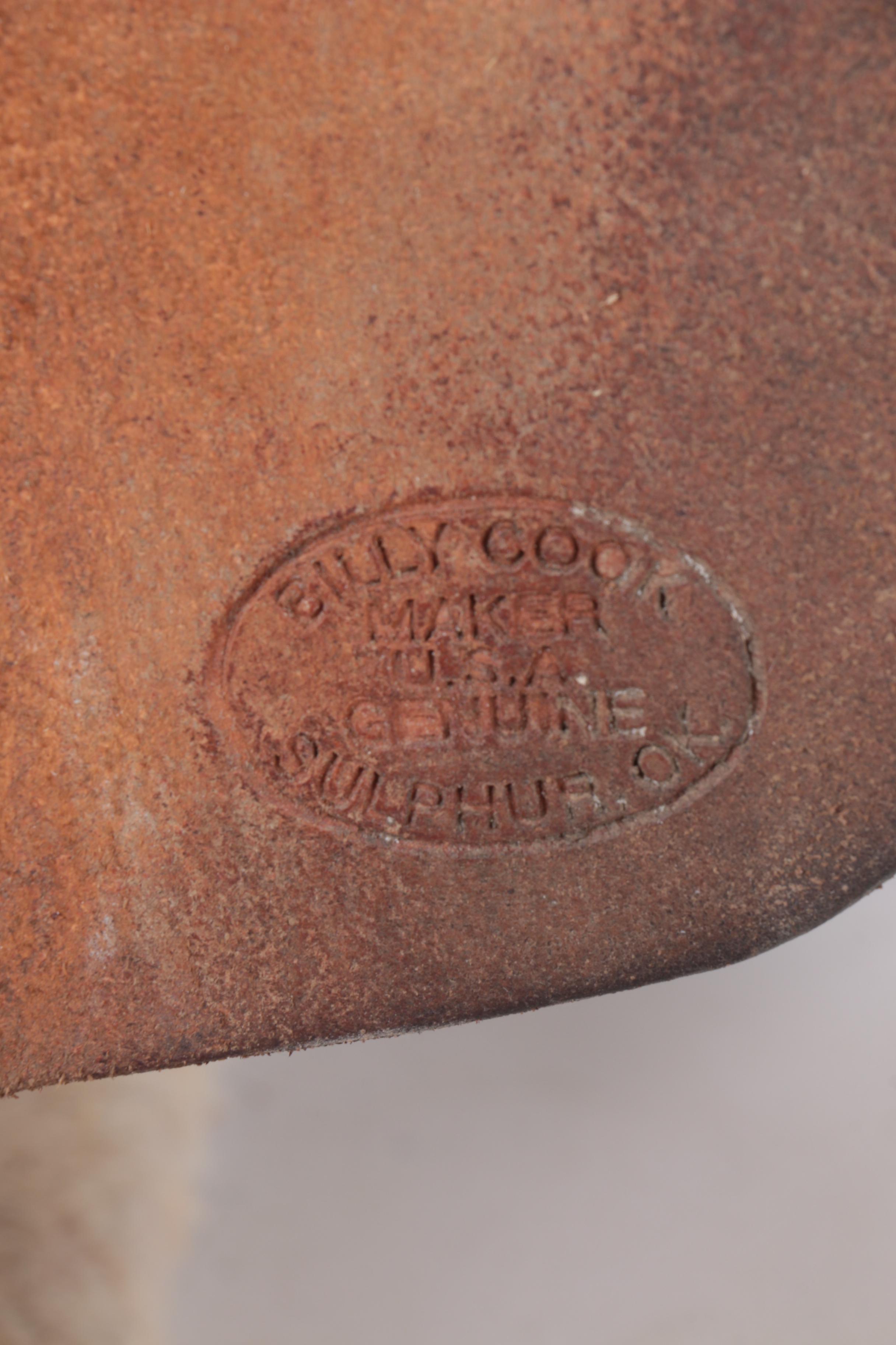 Billy Cook Barrel Racing Saddle