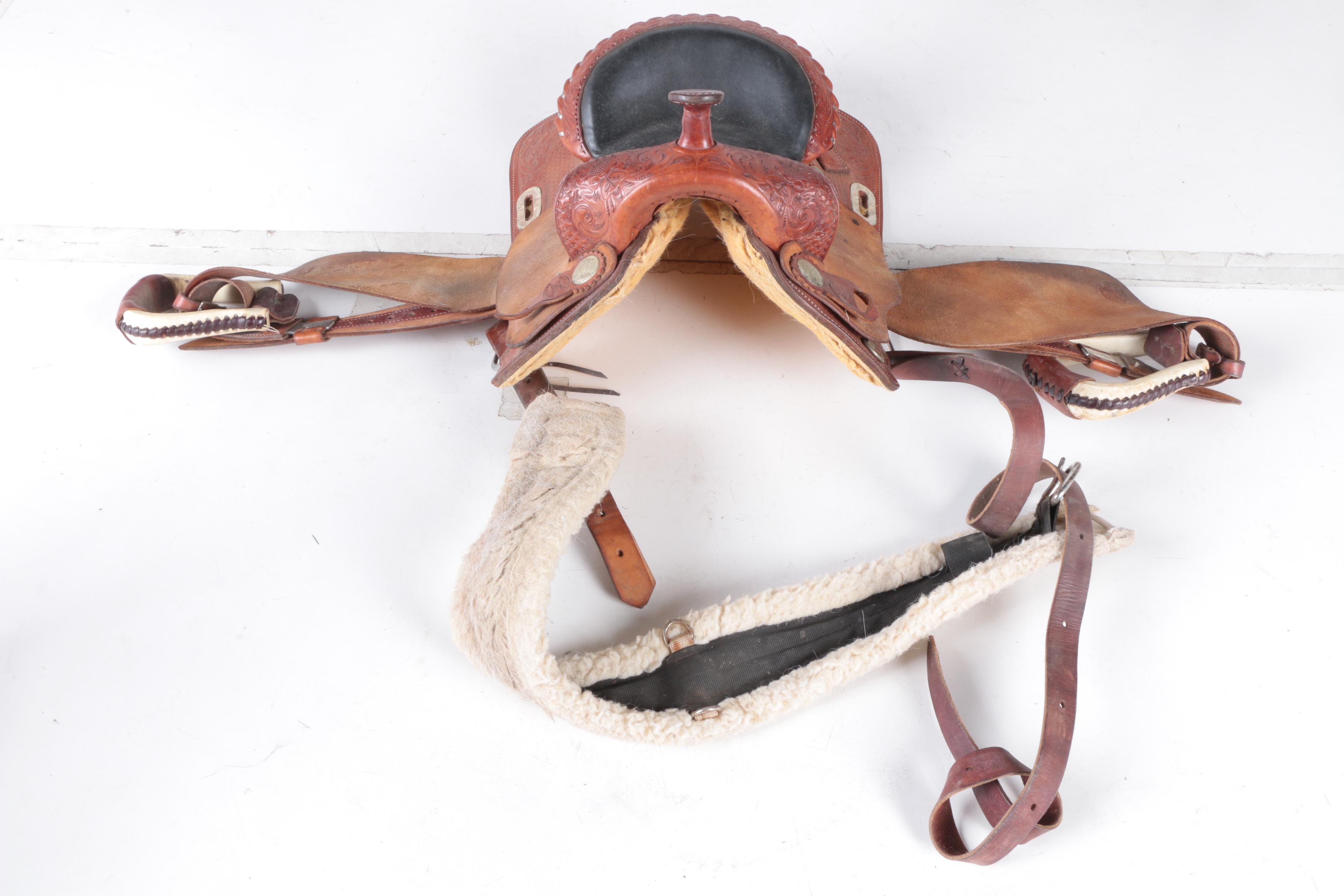 Billy Cook Barrel Racing Saddle