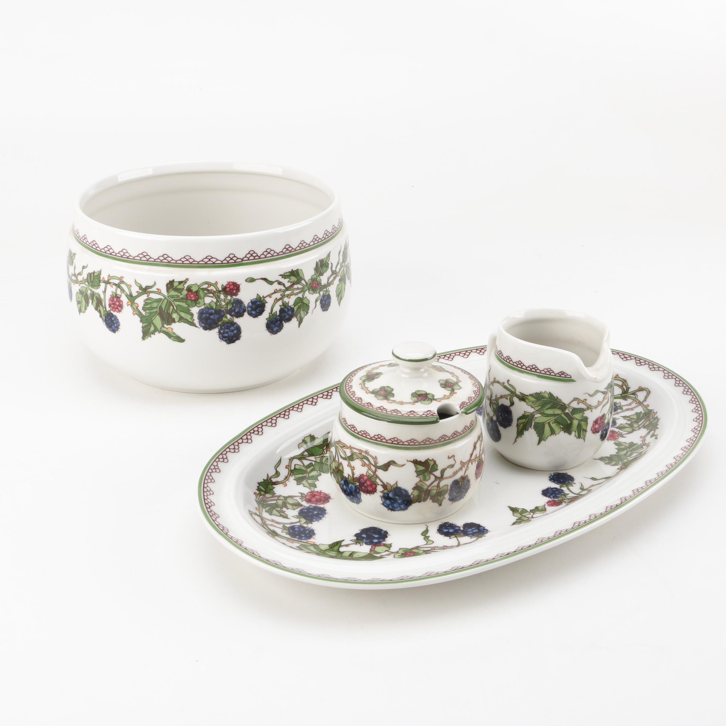 Goebel "Brombeere" Porcelain Serveware