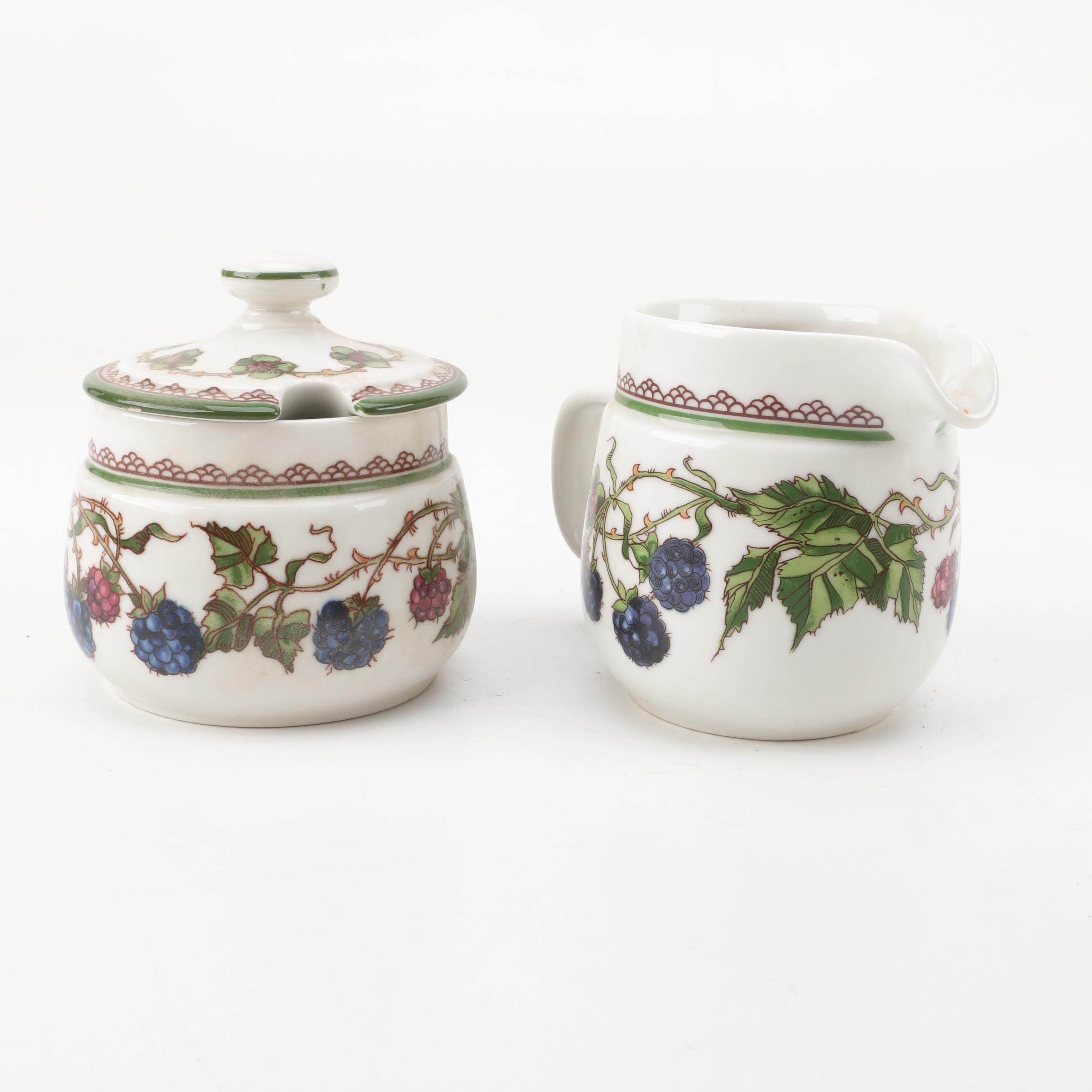 Goebel "Brombeere" Porcelain Serveware