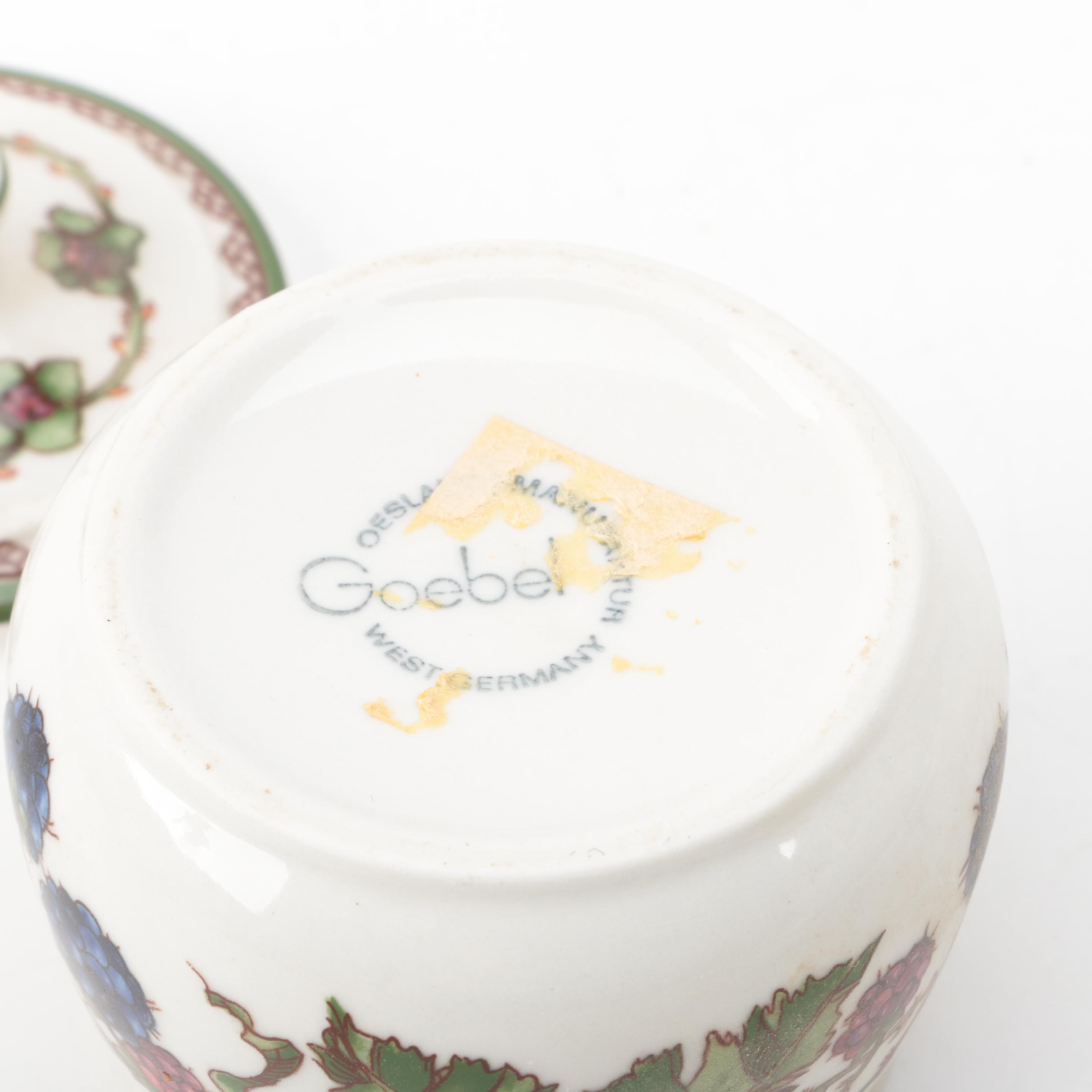 Goebel "Brombeere" Porcelain Serveware