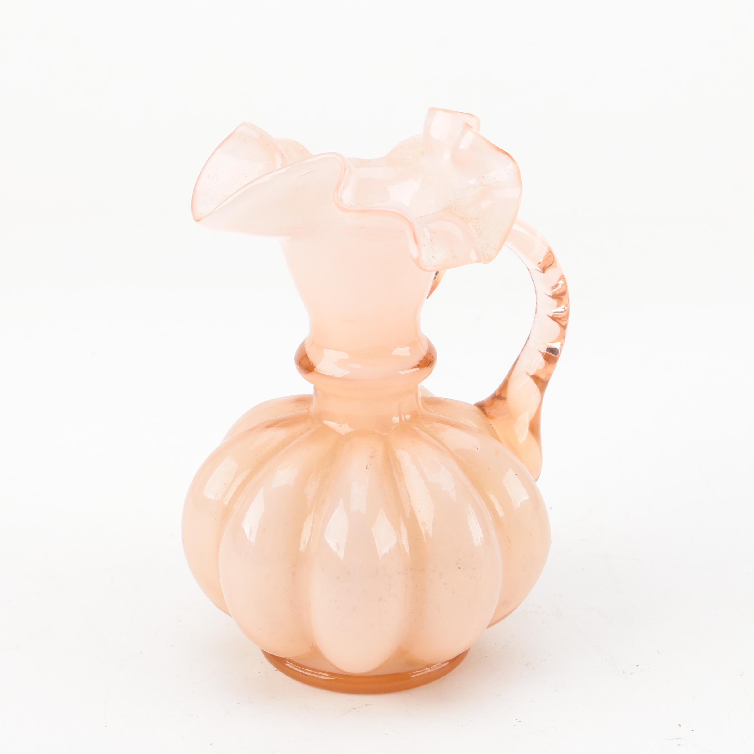 Fenton "Hobnail" and "Rose Overlay" Glassware