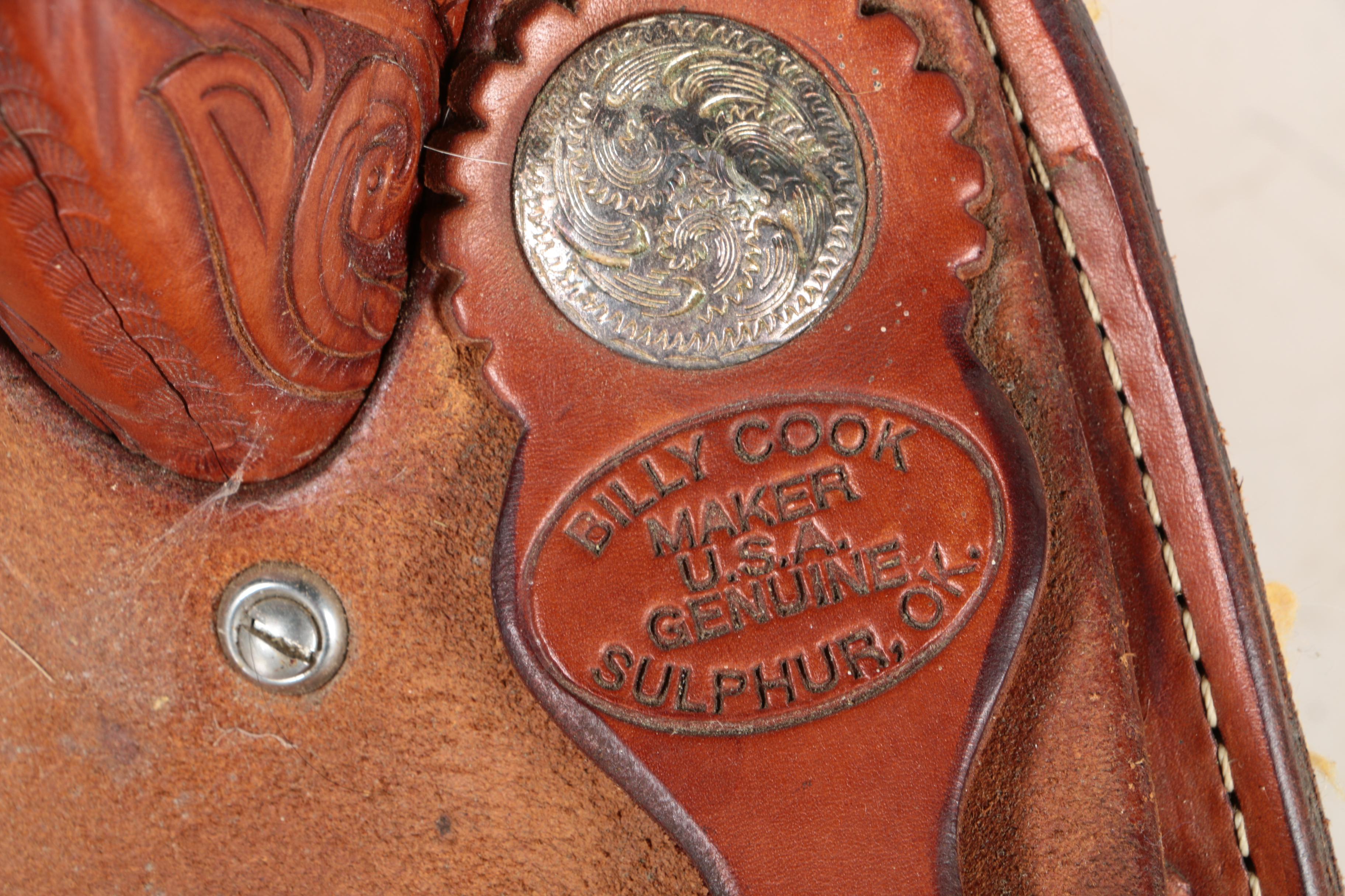 PRIORITY-Billy Cook Barrel Racing Saddle