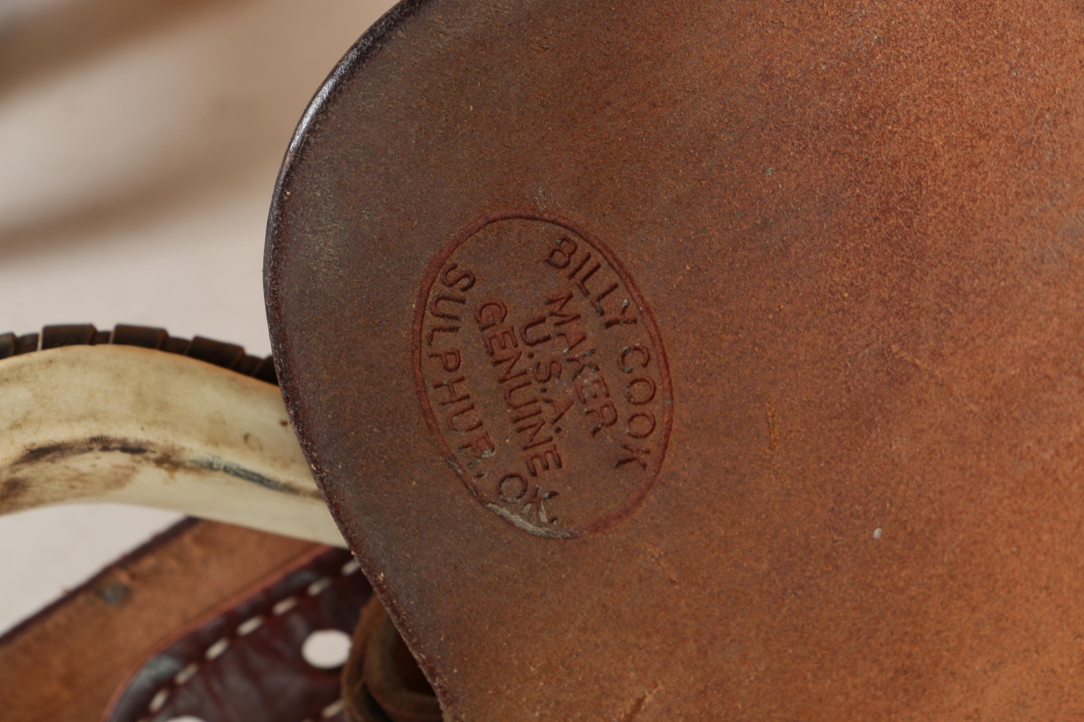 PRIORITY-Billy Cook Barrel Racing Saddle
