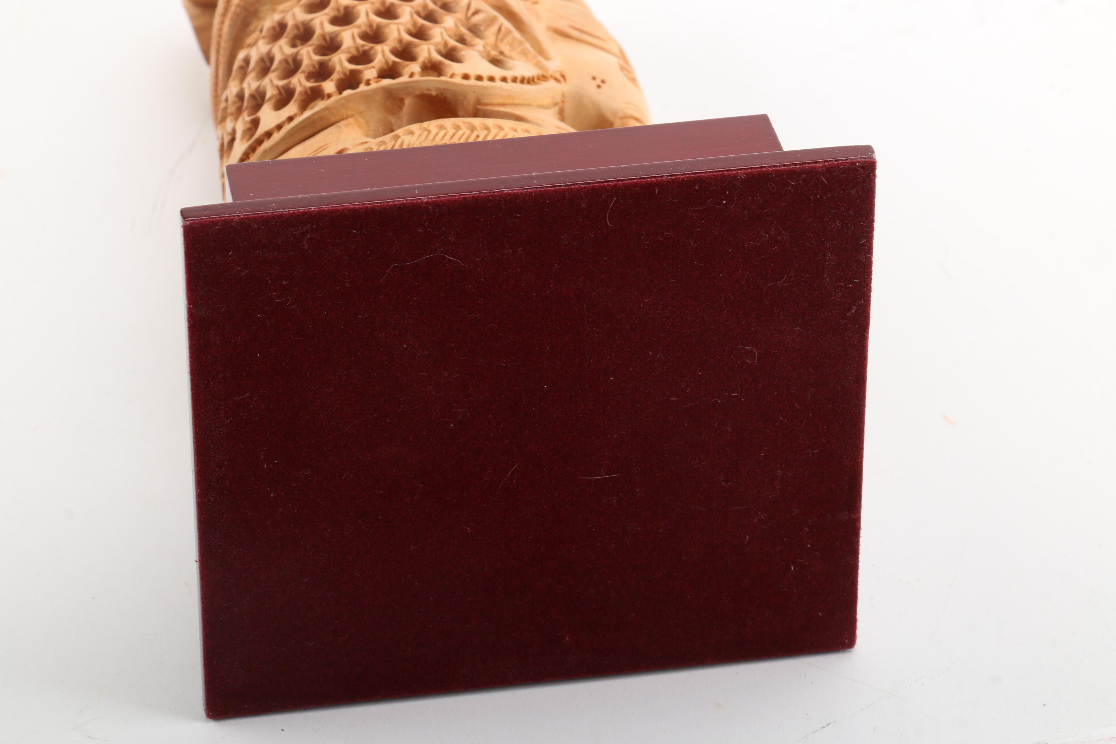 Carved Ambari Elephant