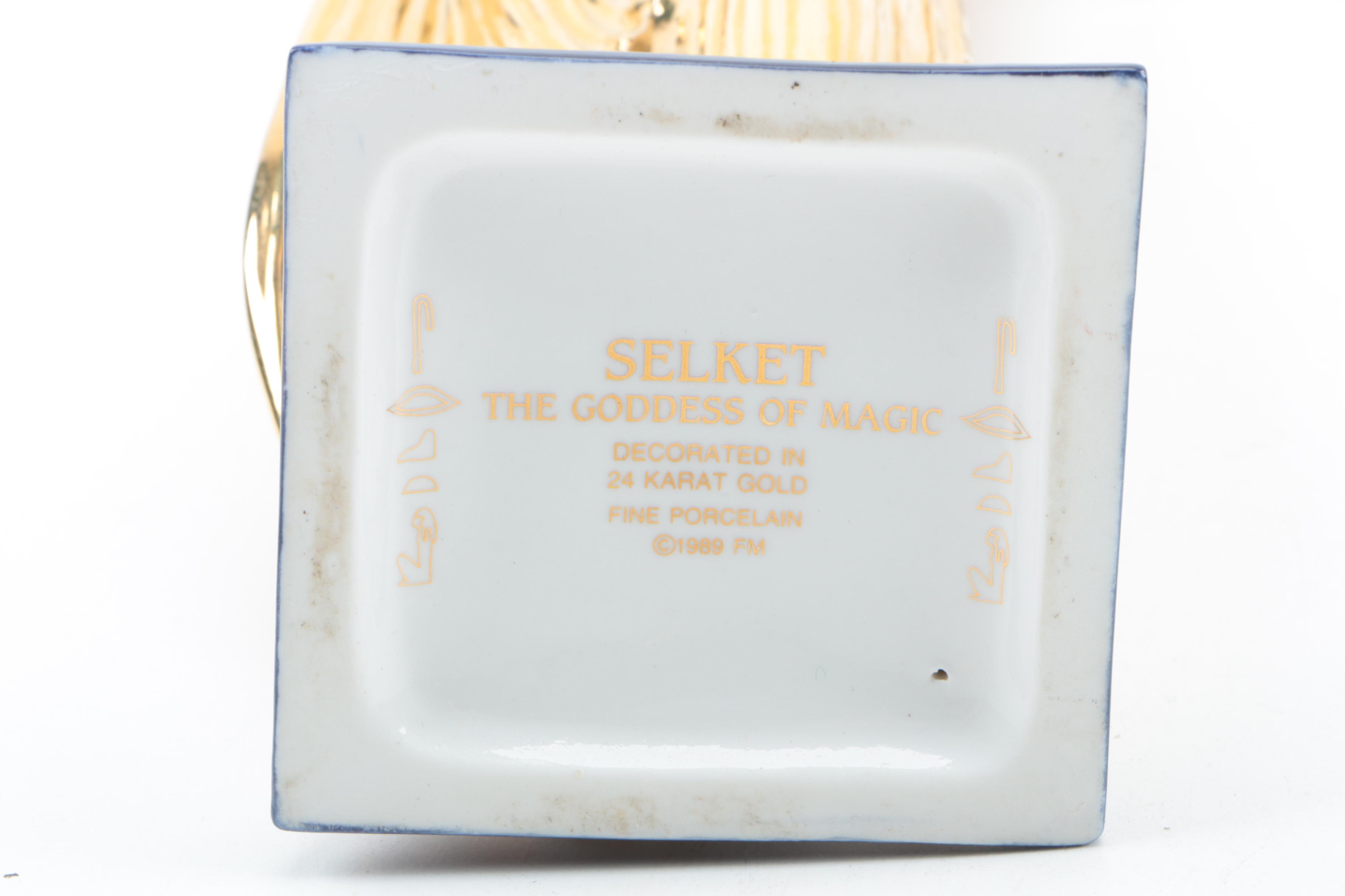 "Selket The Goddess of Magic" Franklin Mint Figurine