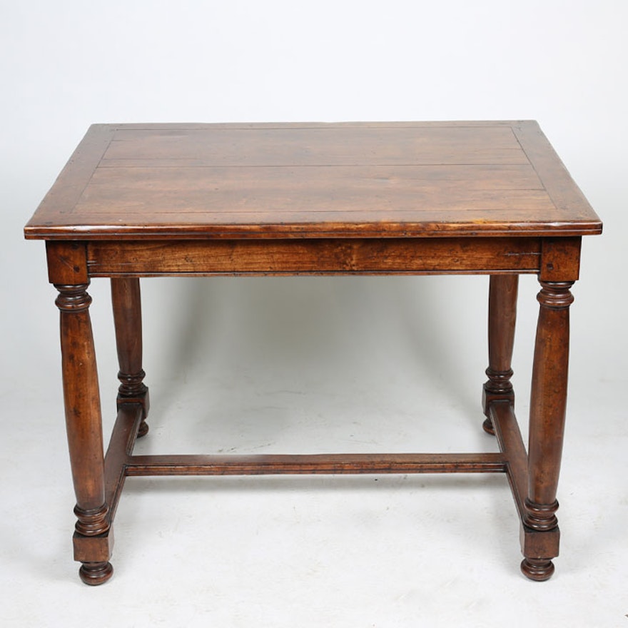 Colonial Style Distressed Maple Table