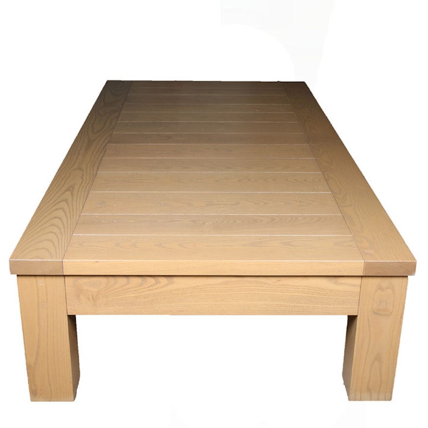 Planked Oak Coffee Table