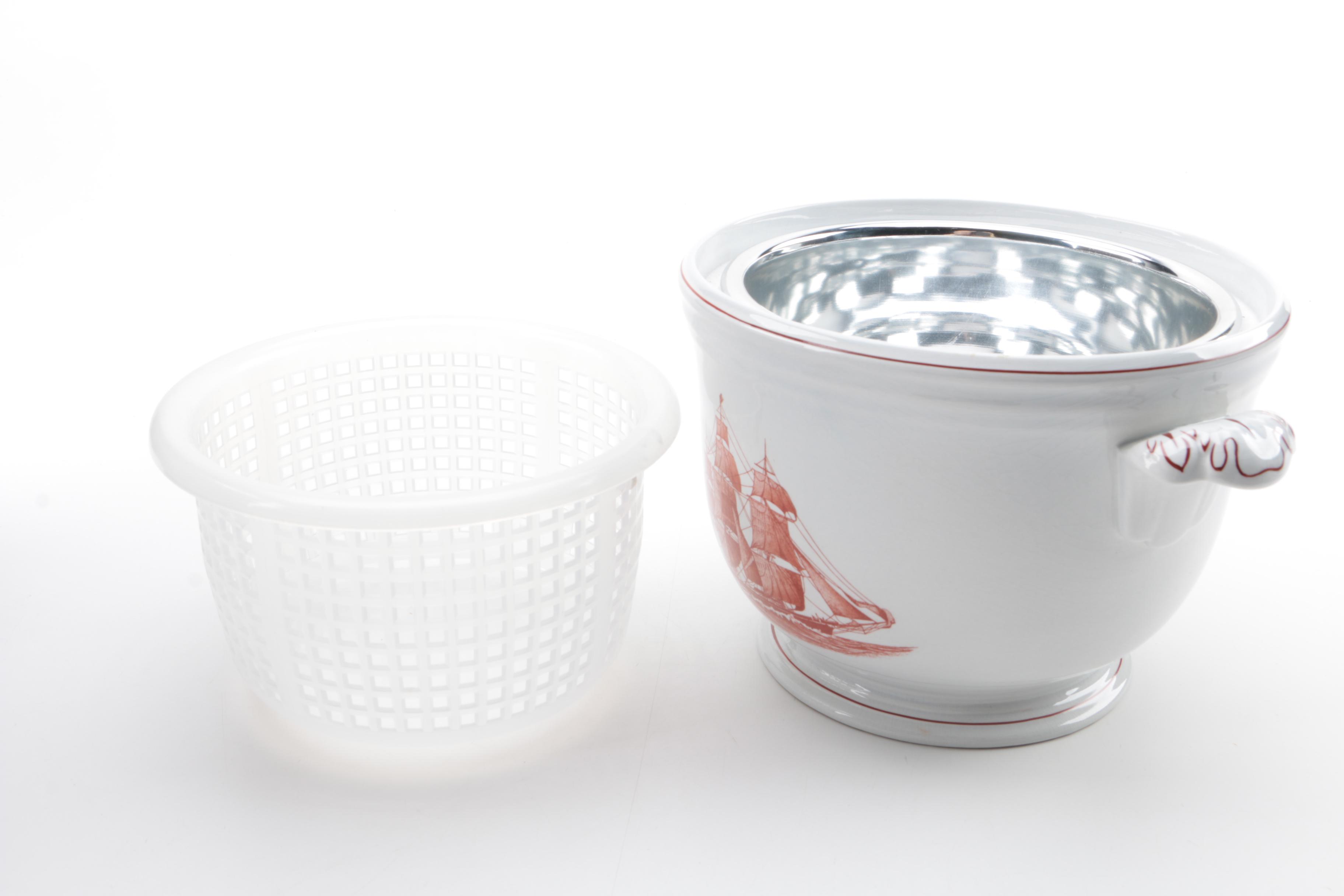 Wedgwood "Flying Cloud" Ice Bucket