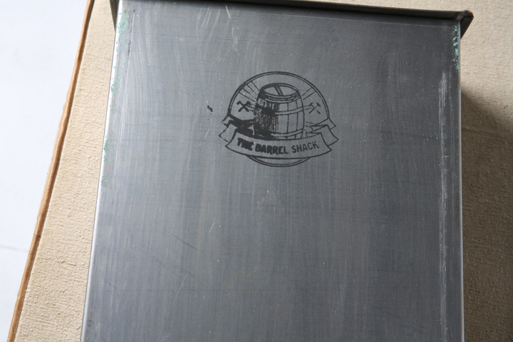 Contemporary "Julianne" Metal Bench from The Barrel Shack