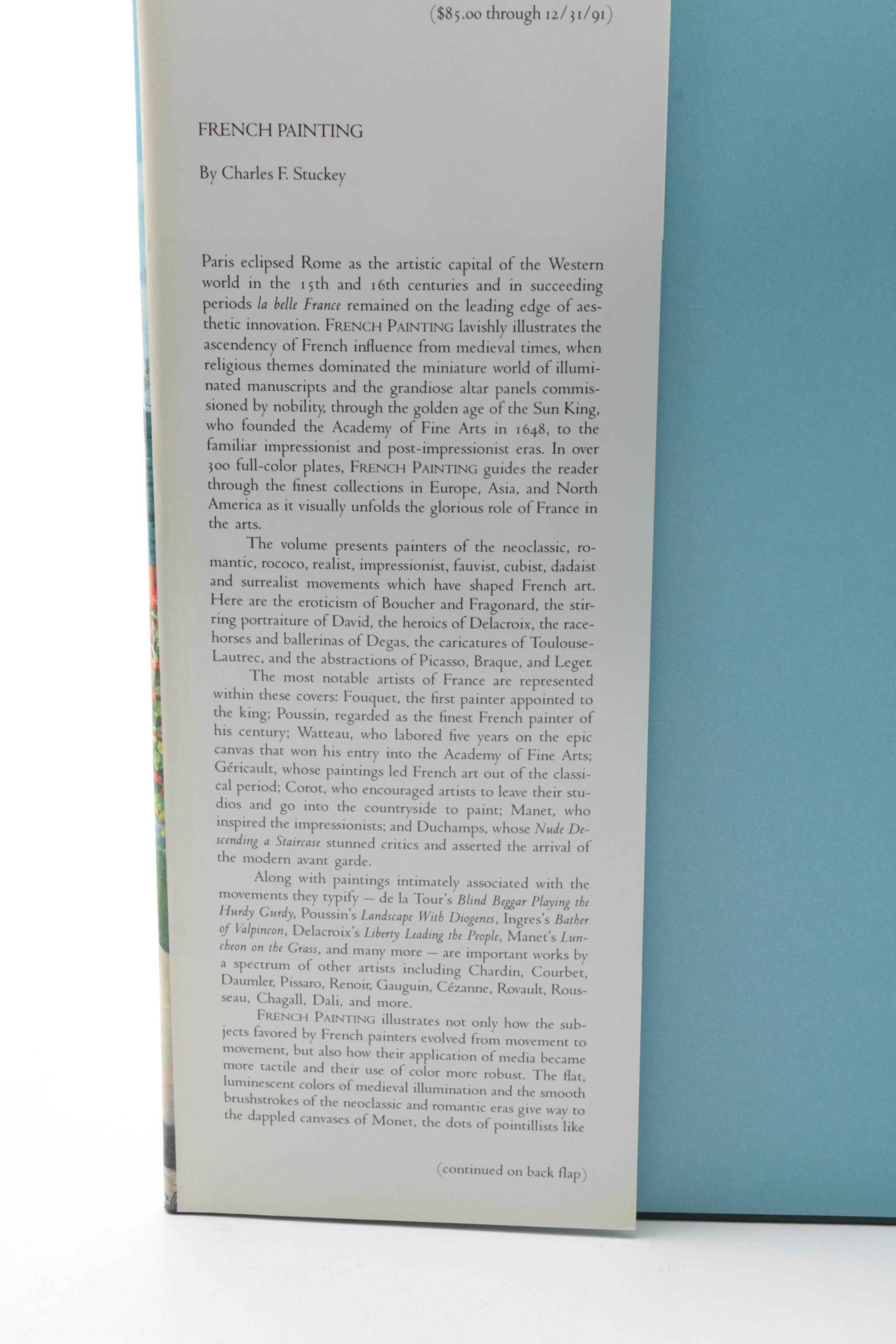 "French Painting" by Charles E. Stuckey and Other Art Books