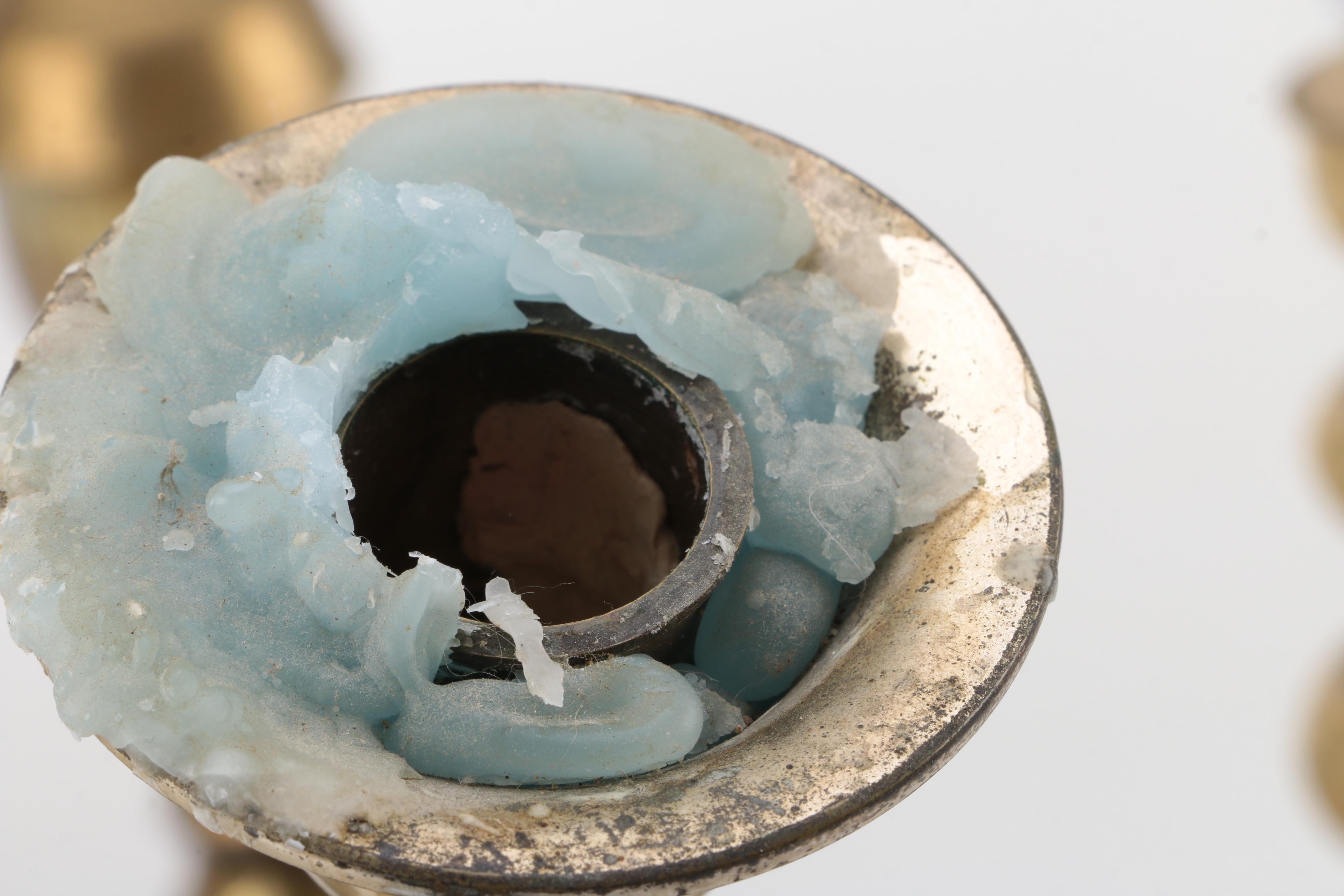 Brass and Push Up Candlesticks