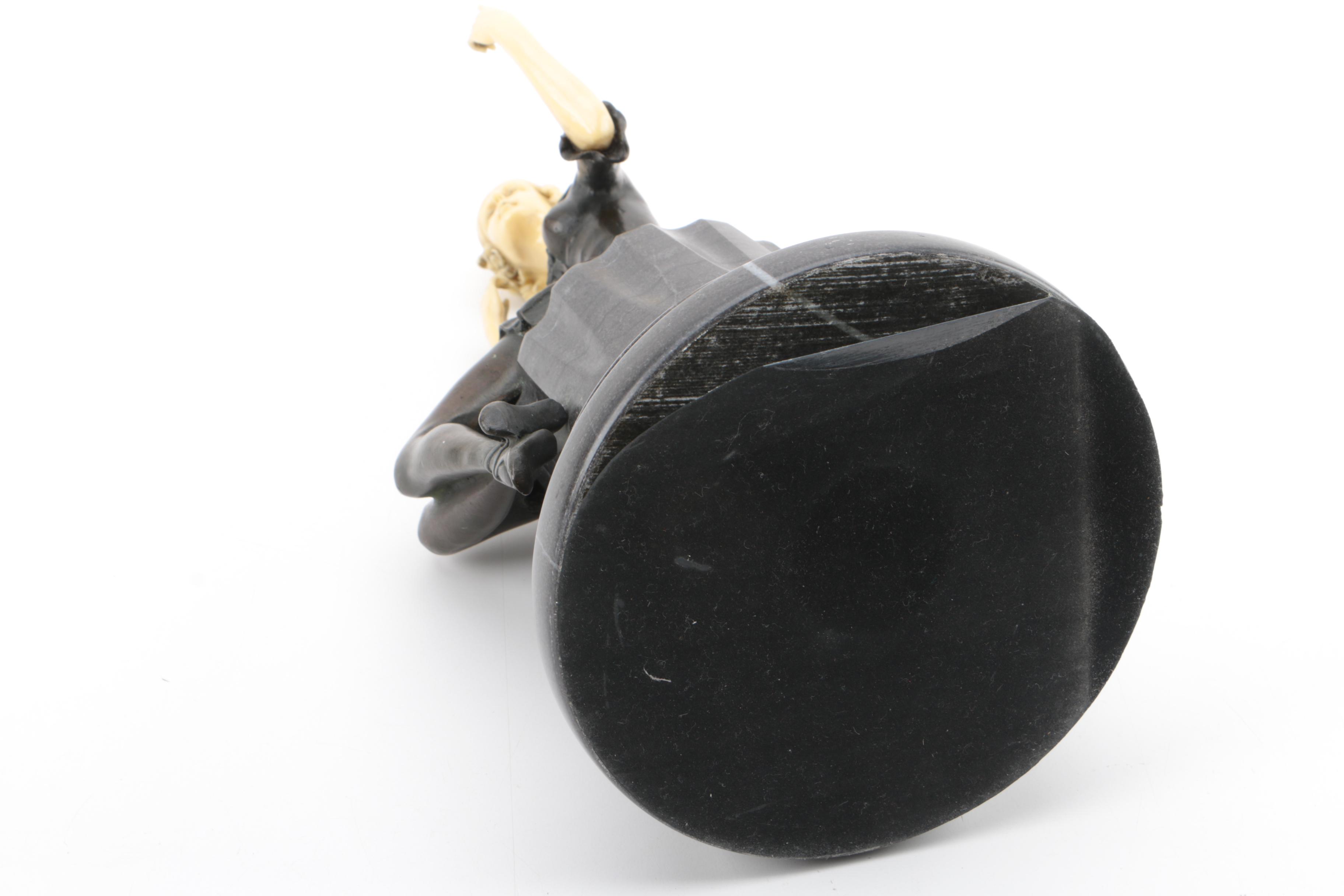 Bronze Sculpture After Fritz Ferdinand Preiss "Powder Puff Girl"