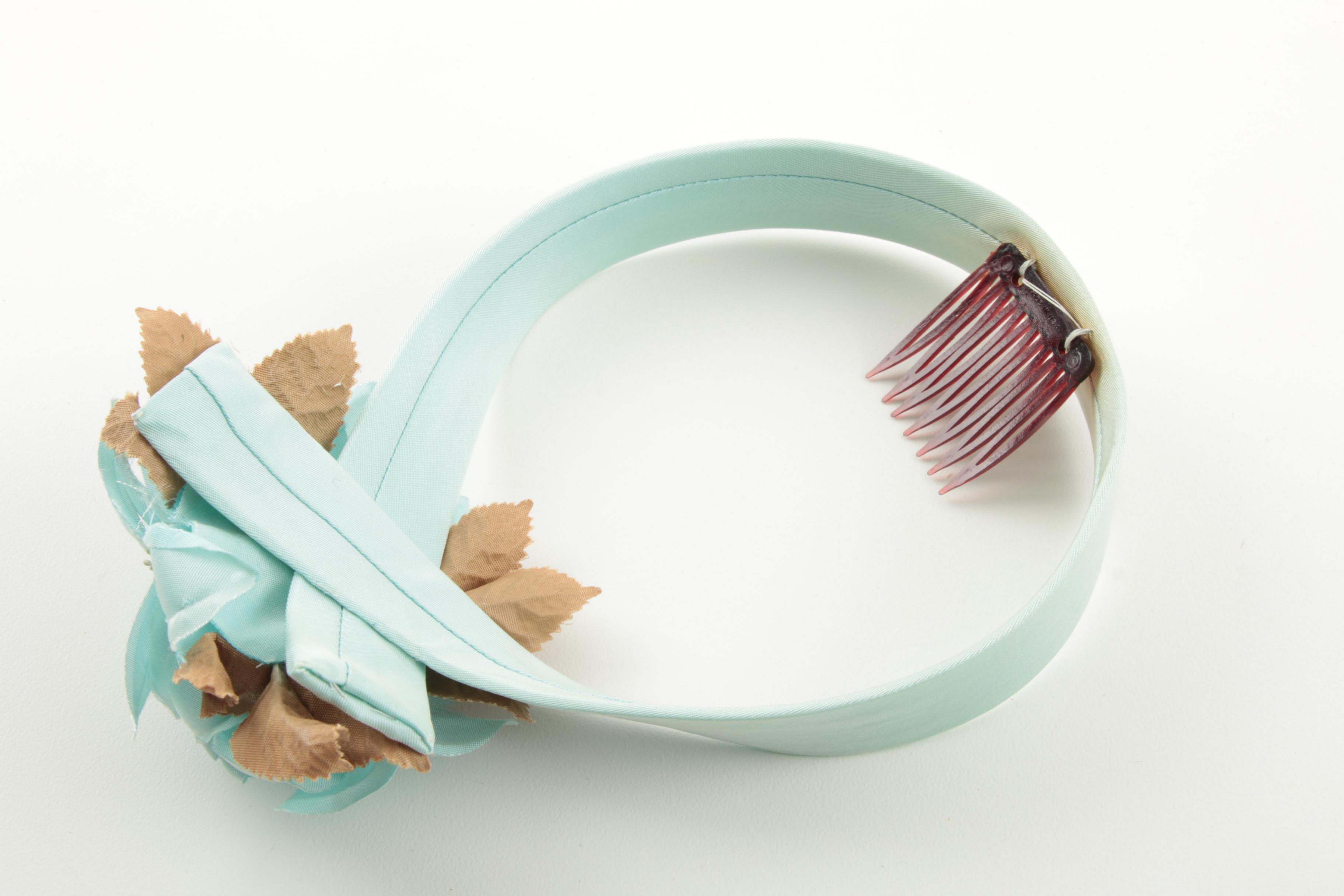 1960s Vintage Feathered Hats and Hairpiece