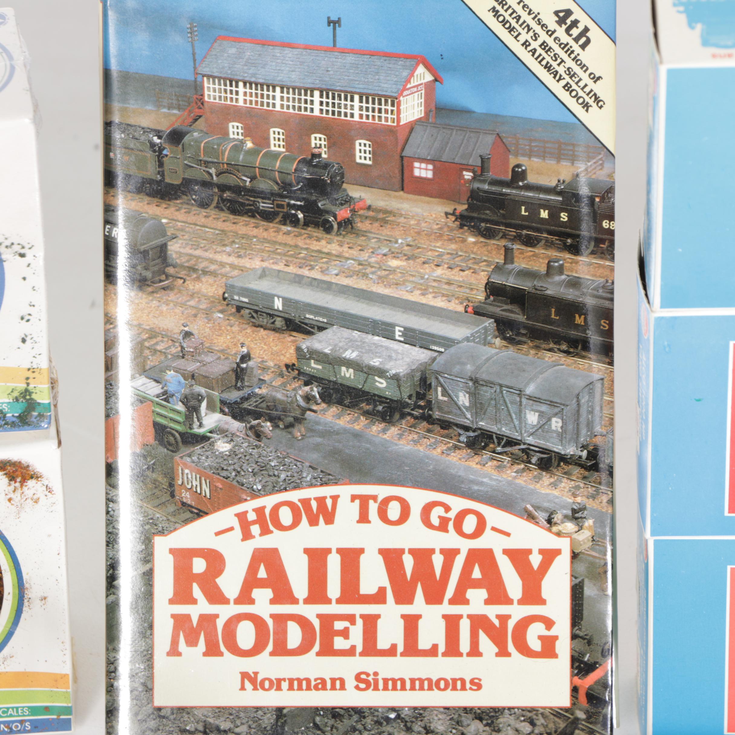 Train Cars, Accessories, and Guide Book