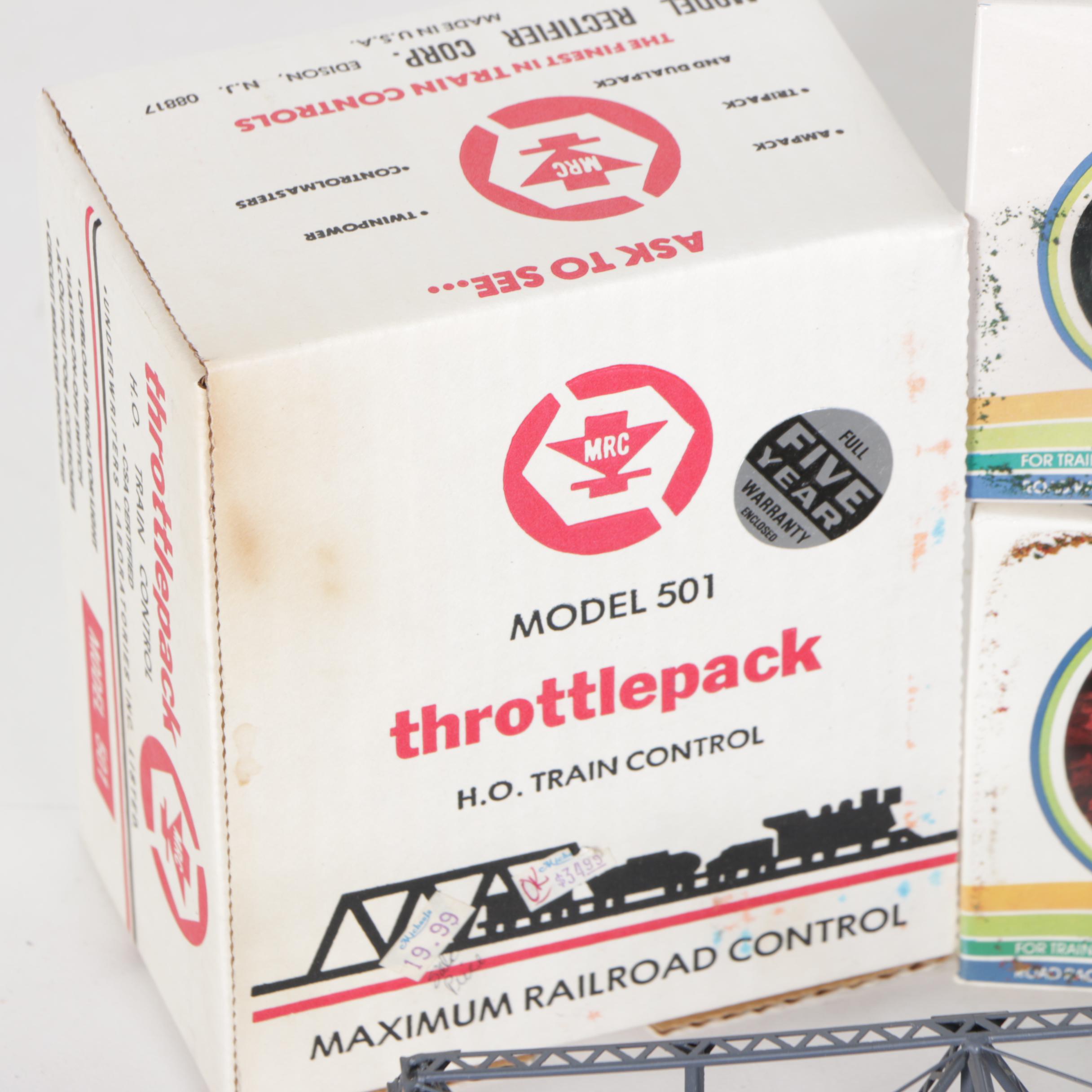 Train Cars, Accessories, and Guide Book