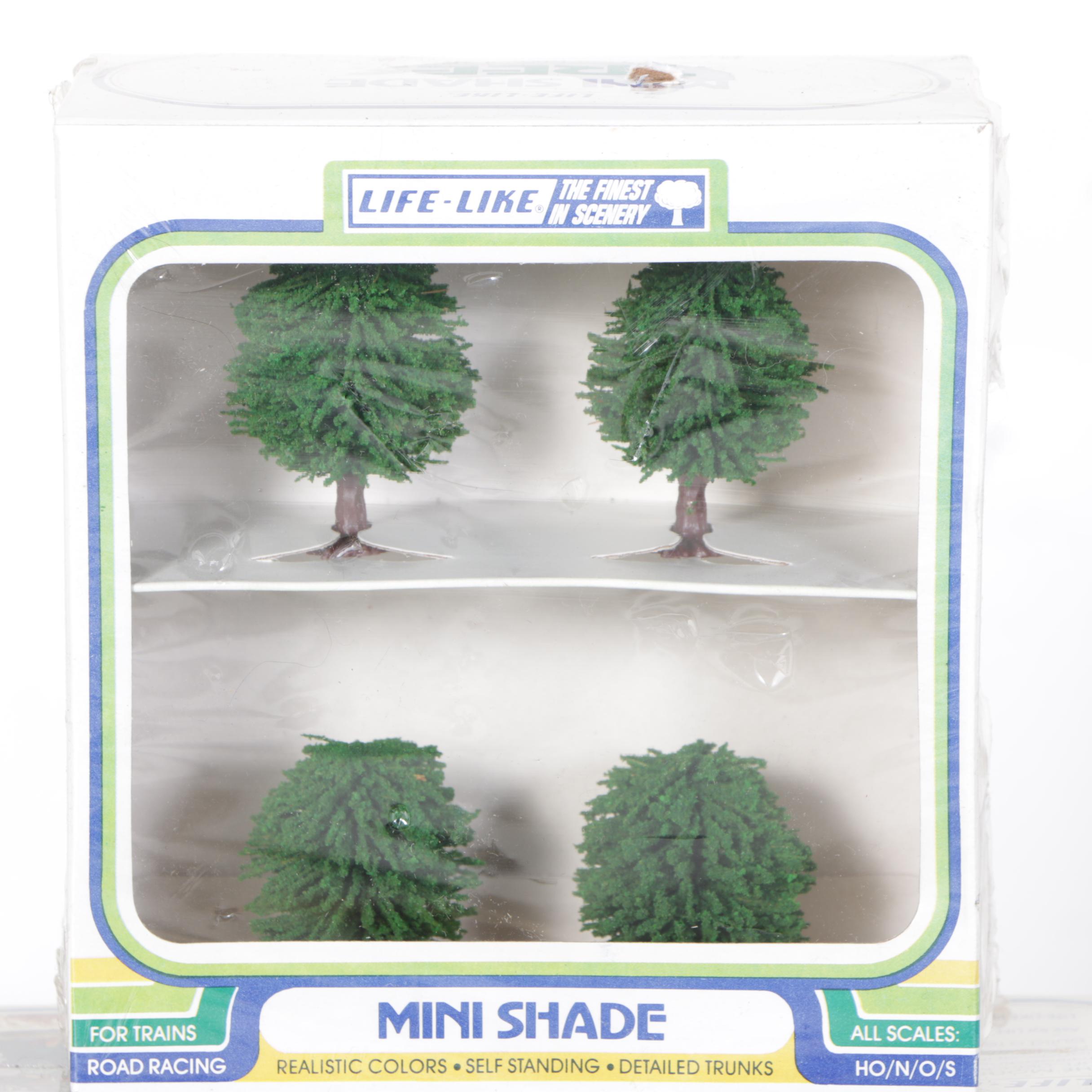 Train Cars, Accessories, and Guide Book