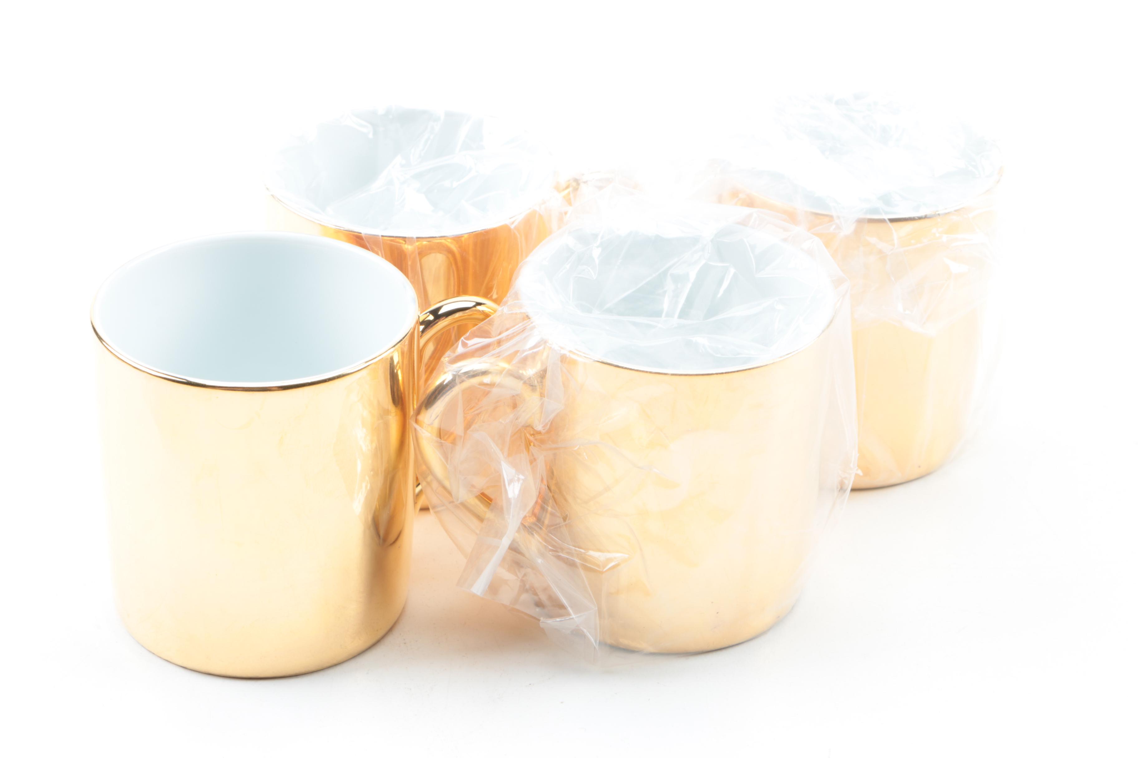 Neiman Marcus Demitasse Cups and Saucers Set